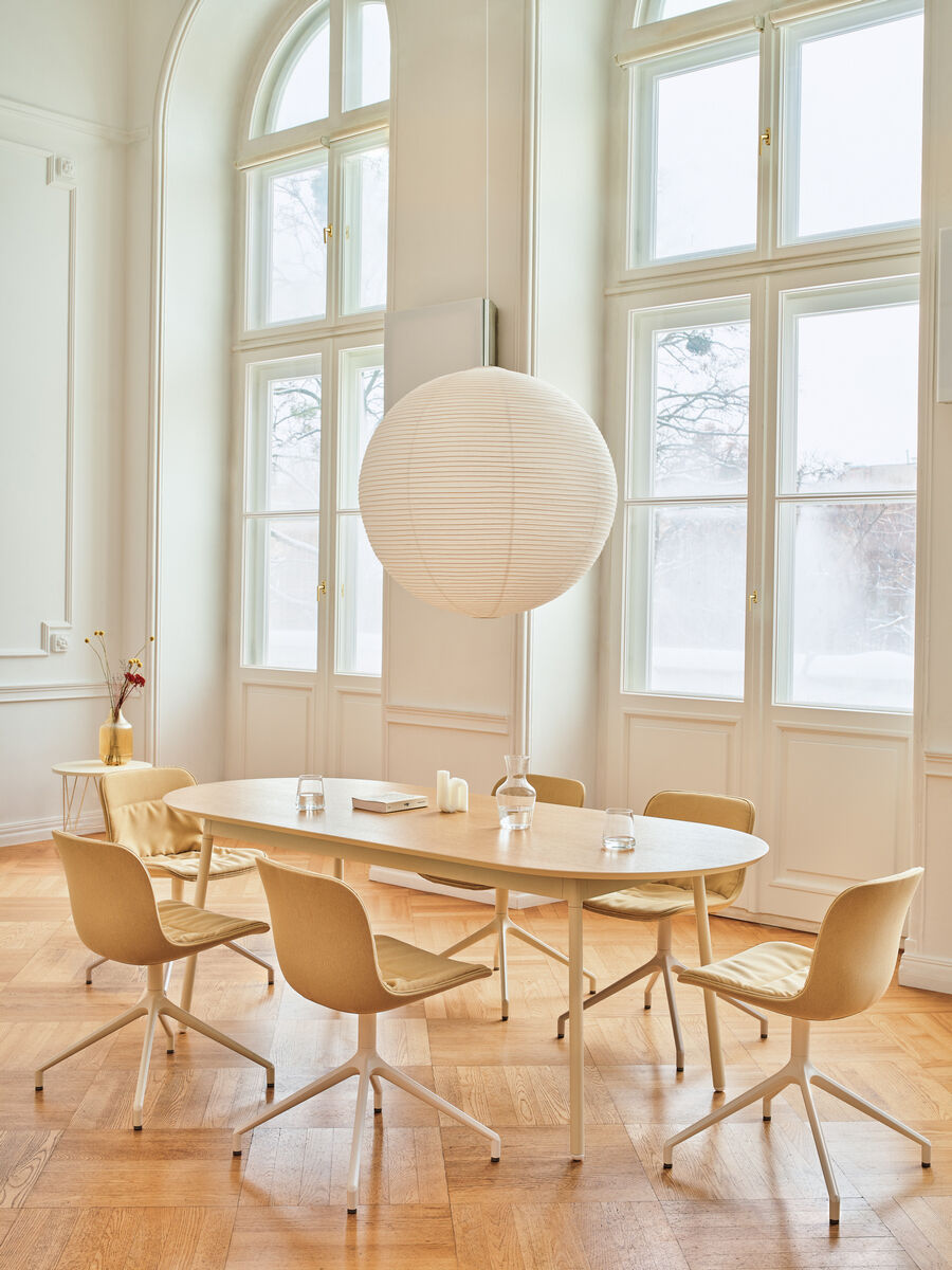 Krzesło obrotowe BALTIC 2 SOFT DUO aluminiowa podstawa z kółkami do twardej powierzchni – .mdd
