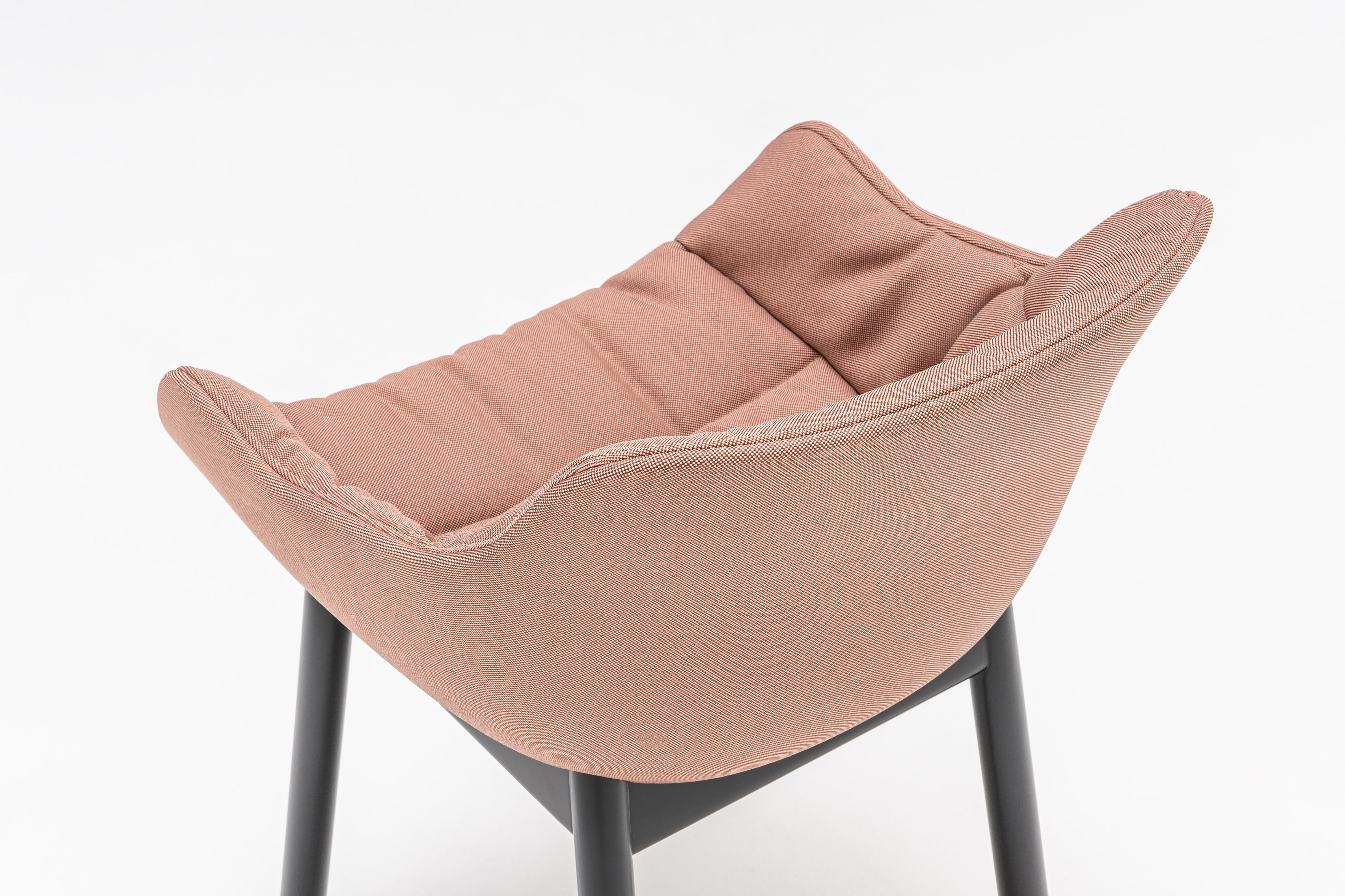 Baltic soft duo chair wooden base