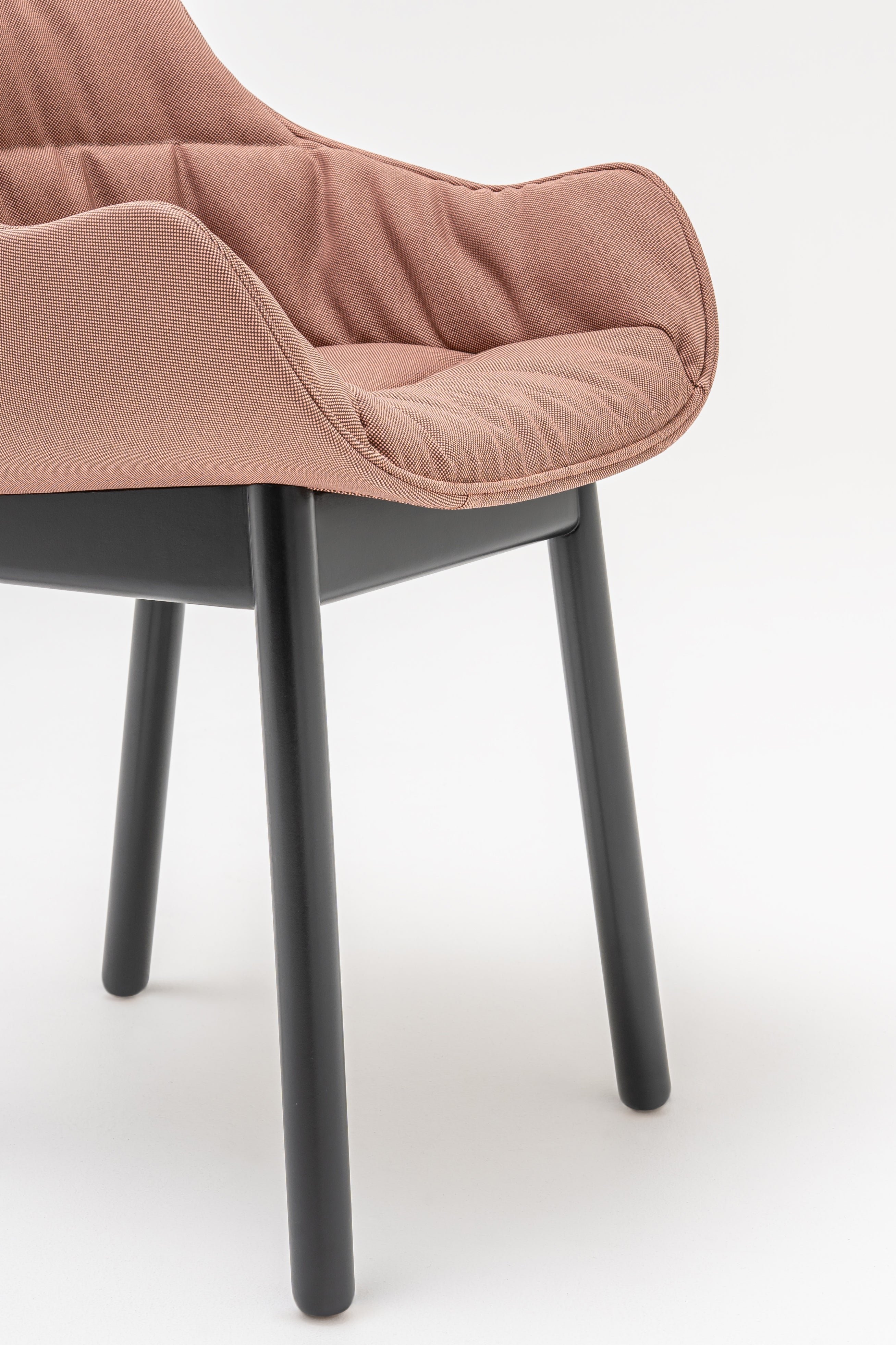 Baltic soft duo chair wooden base