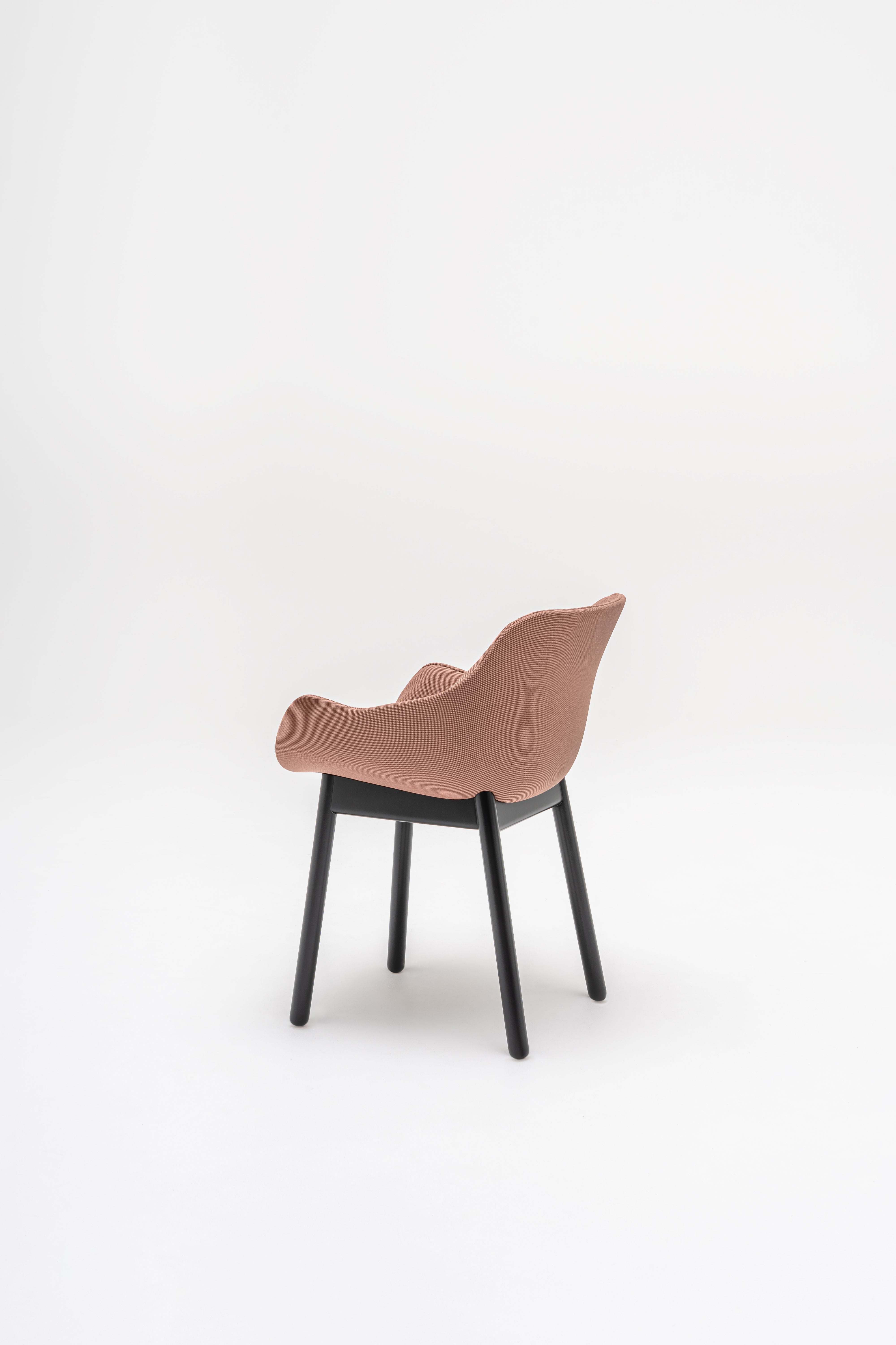 Baltic soft duo chair wooden base