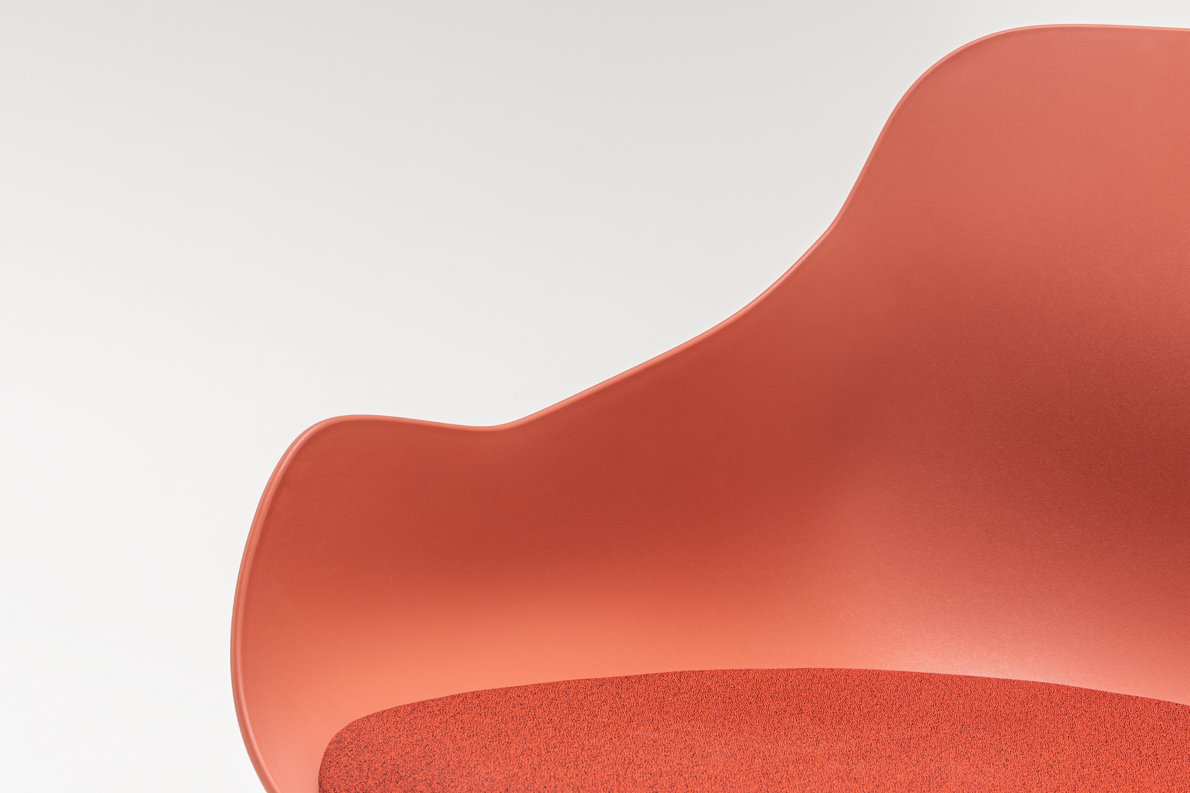 Swivel chair Baltic remix metal base with wheels