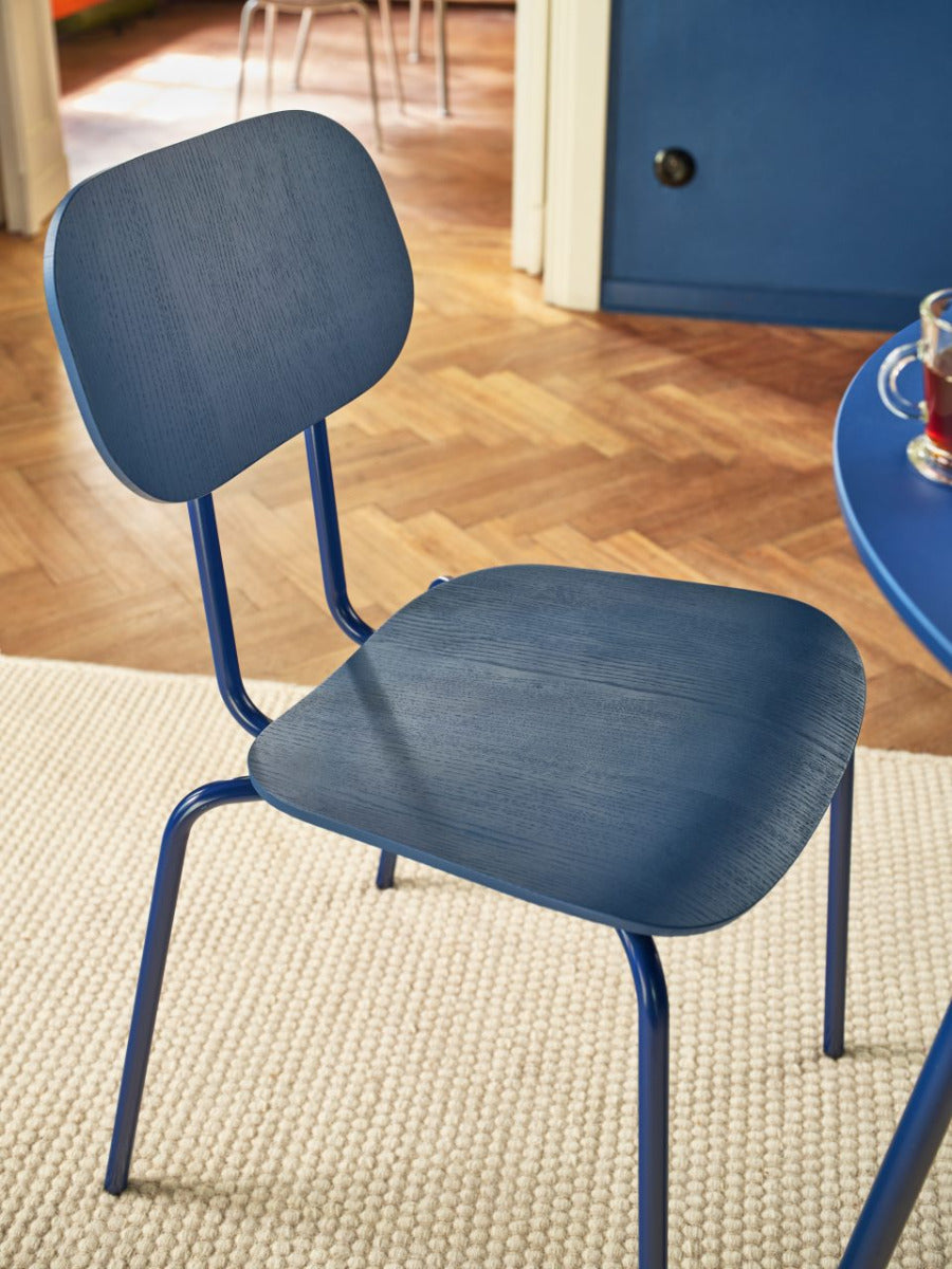 New school chair yellow base