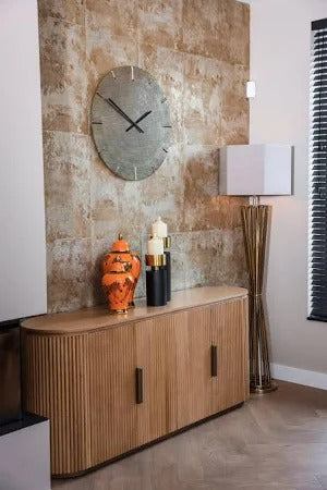ZANE gold wall clock