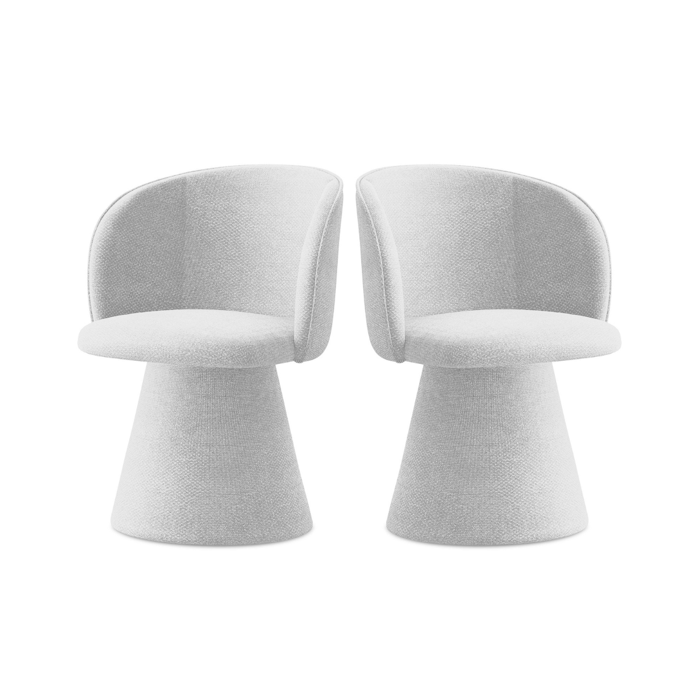 Stolička MAIA strieborný boucle