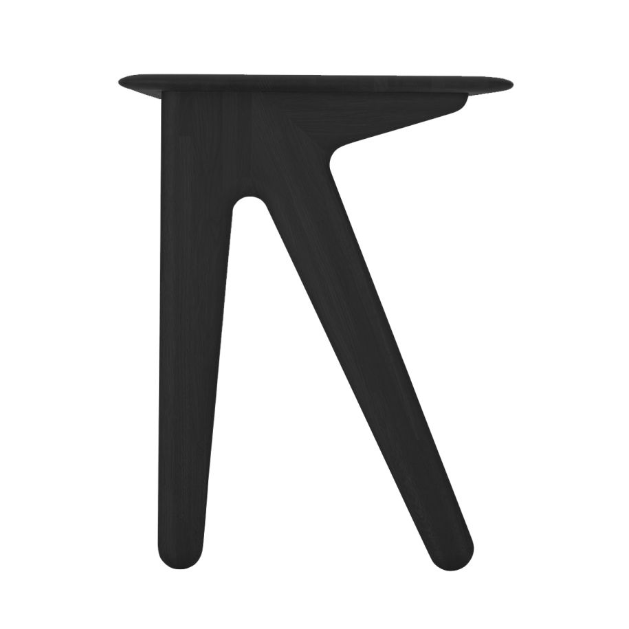 SLAB Desk Black Oak Wood