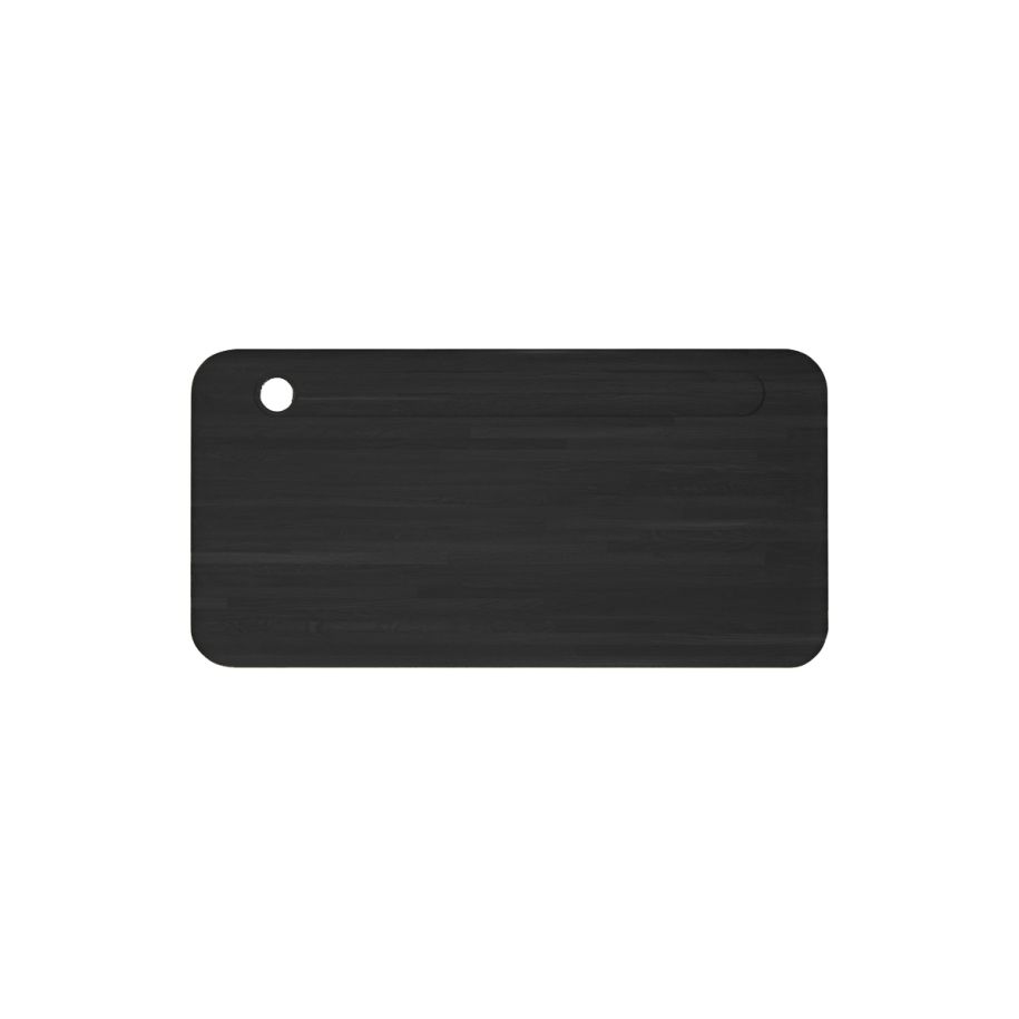 SLAB Desk Black Oak Wood