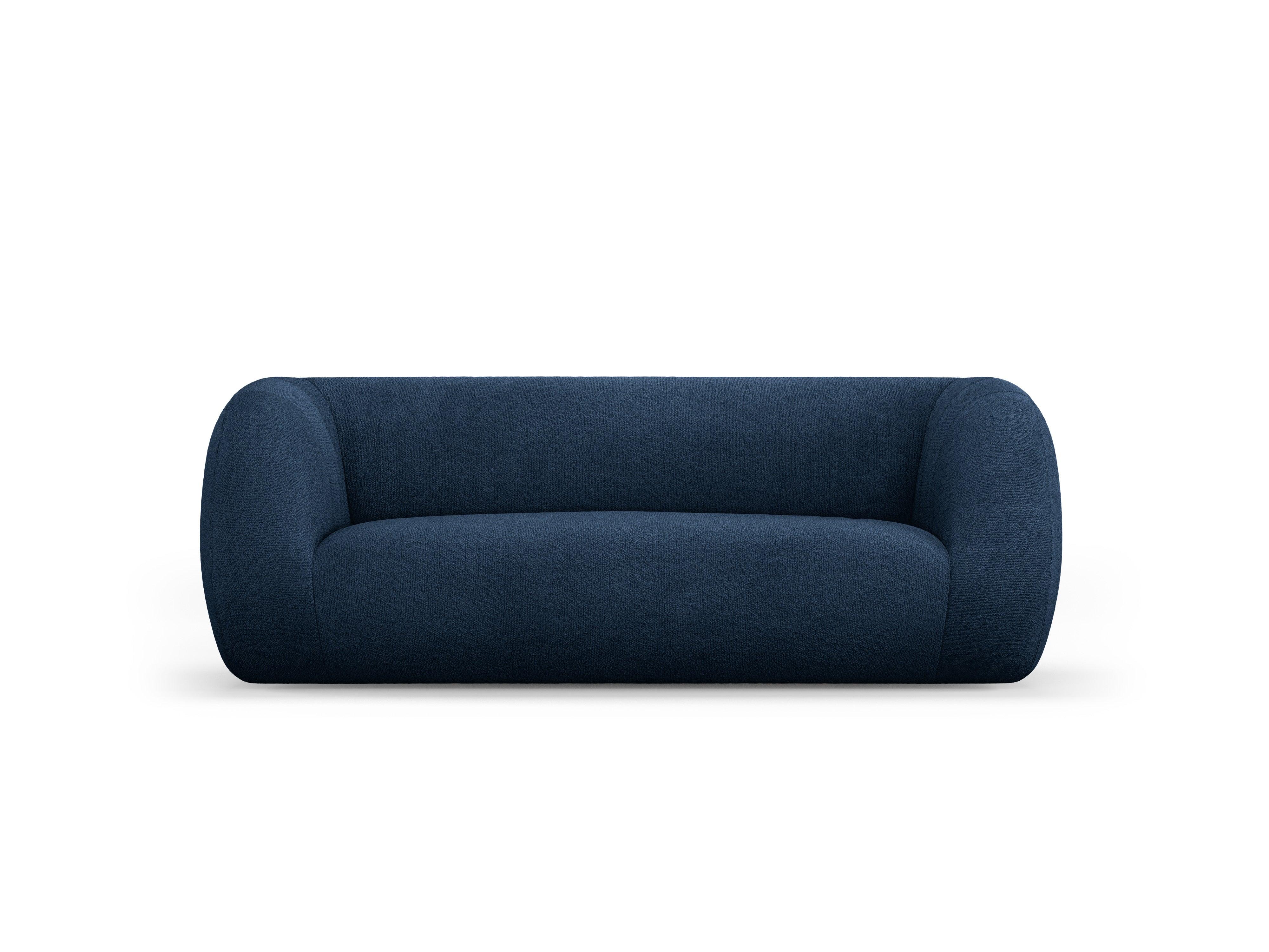 Sofa 2-osobowa ESSEN granatowy boucle Cosmopolitan Design Eye on Design