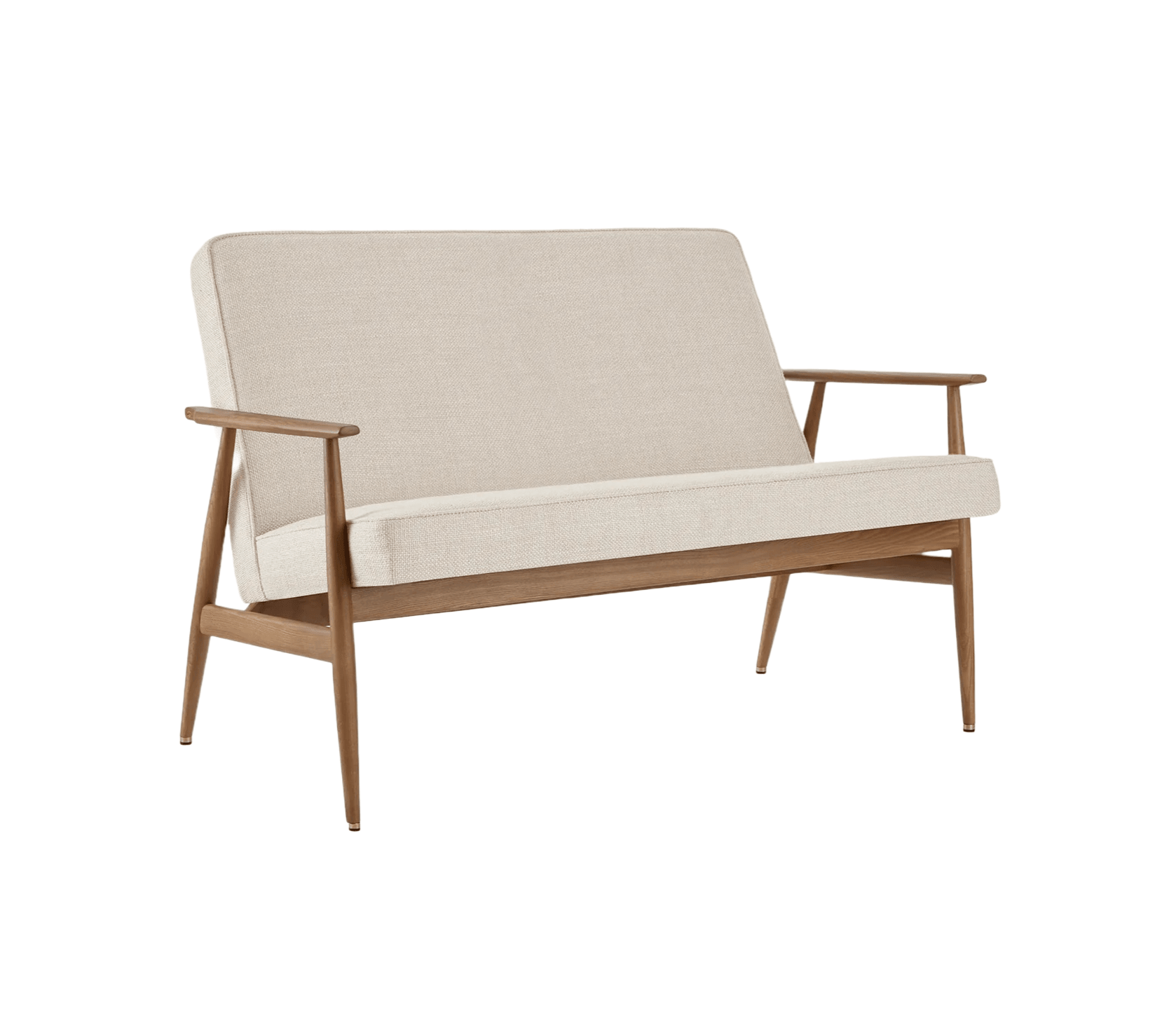 Sofa 2-osobowa FOX beżowy w tkaninie Coco Creme 366 concept Eye on Design