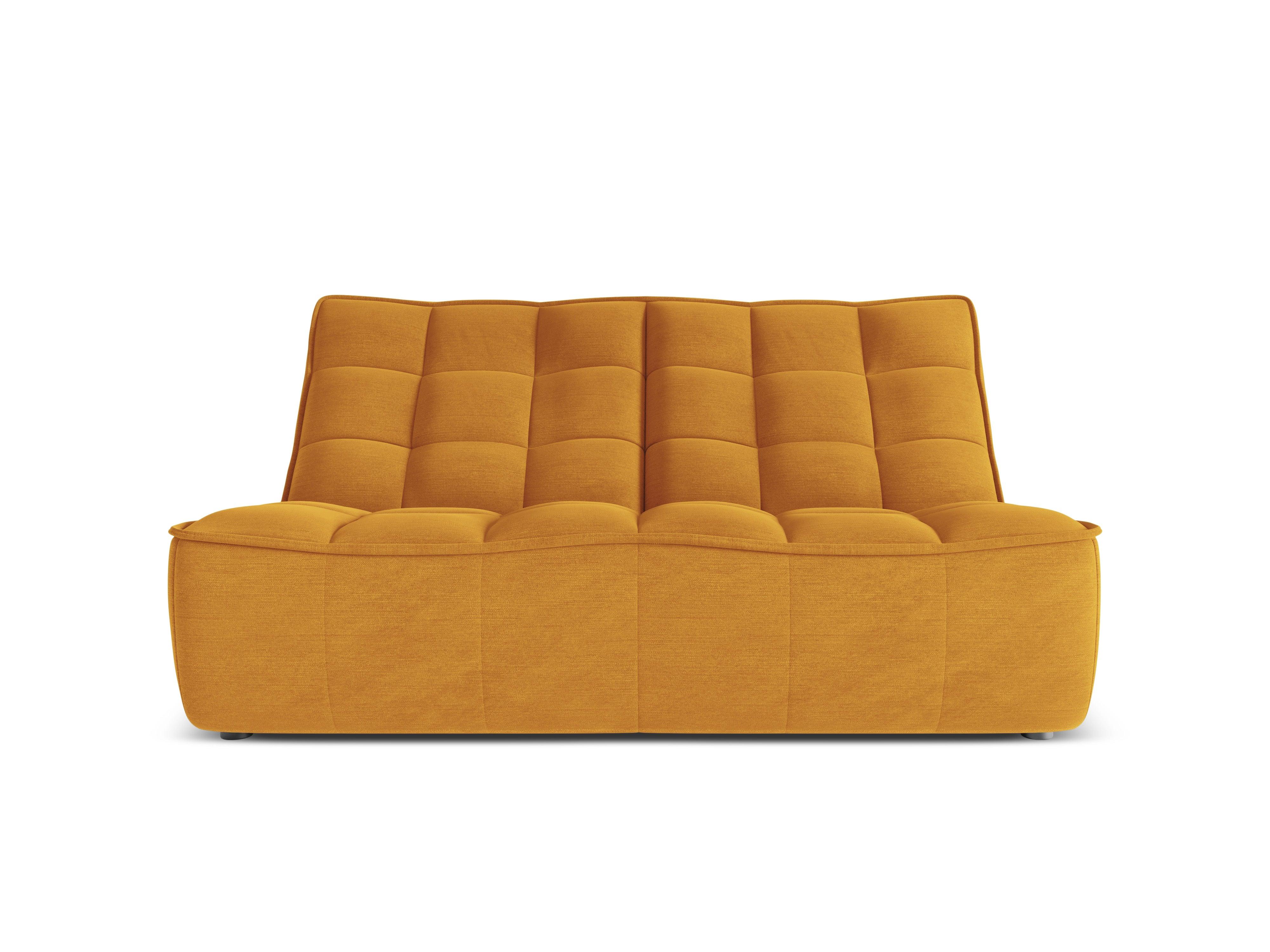 Sofa 2-osobowa MONI musztardowy Maison Heritage Eye on Design