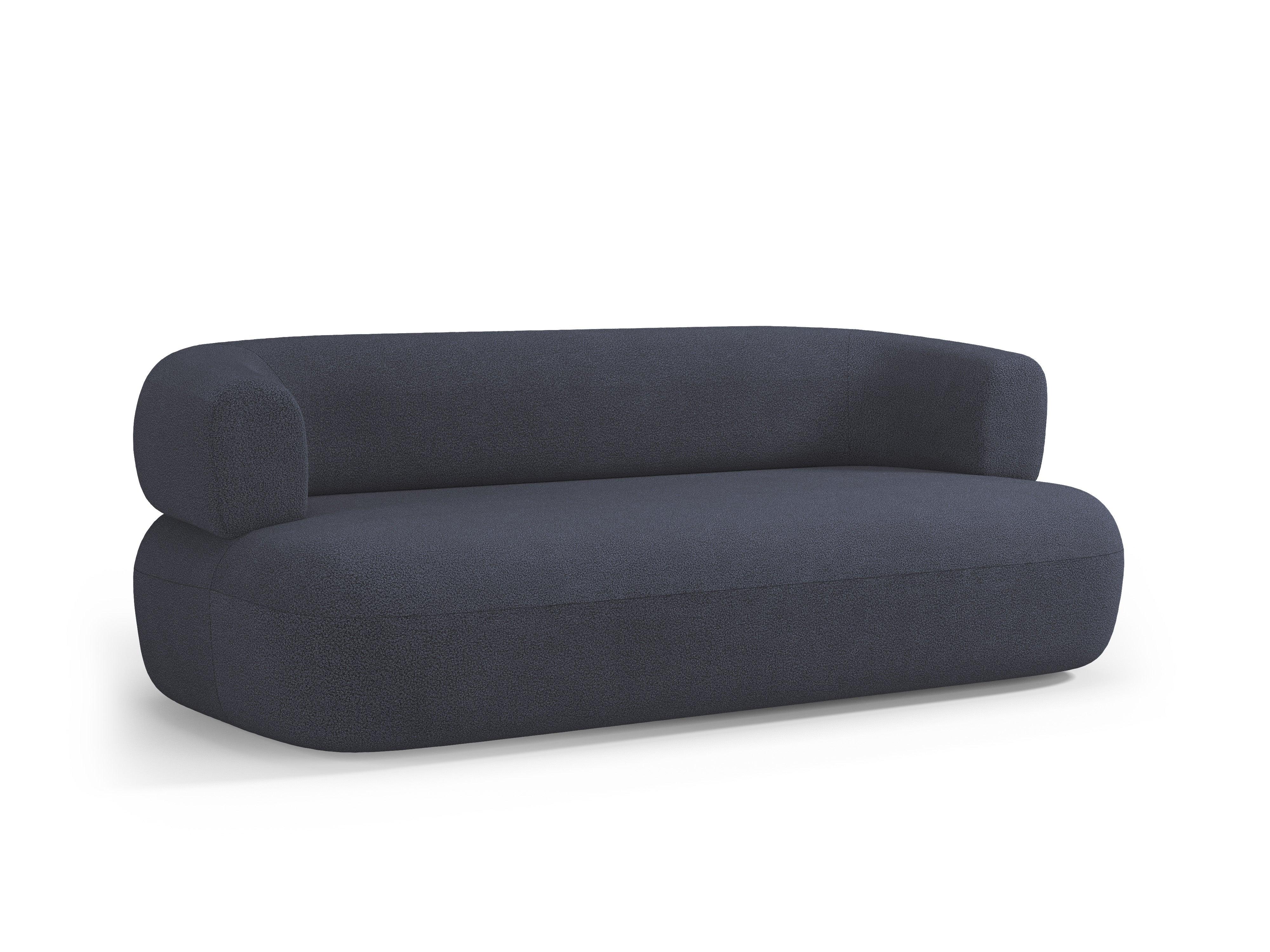 Sofa 3-osobowa ALDRIN granatowy boucle Windsor & Co Eye on Design