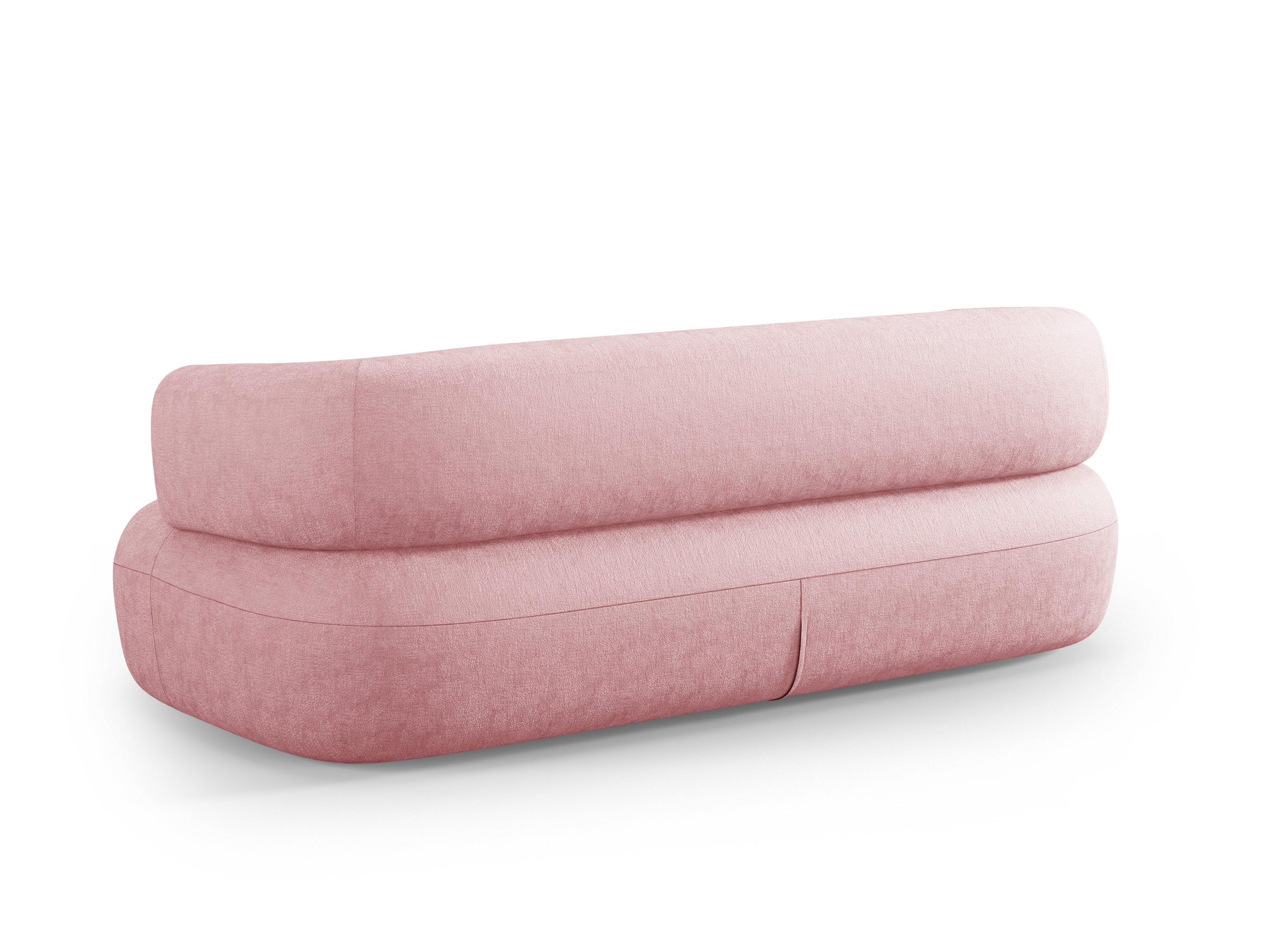 Sofa 3-osobowa ALDRIN różowy szenil Windsor & Co Eye on Design