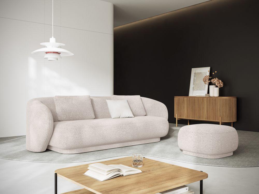 Sofa 3-osobowa CAMDEN beżowy szenil Cosmopolitan Design Eye on Design