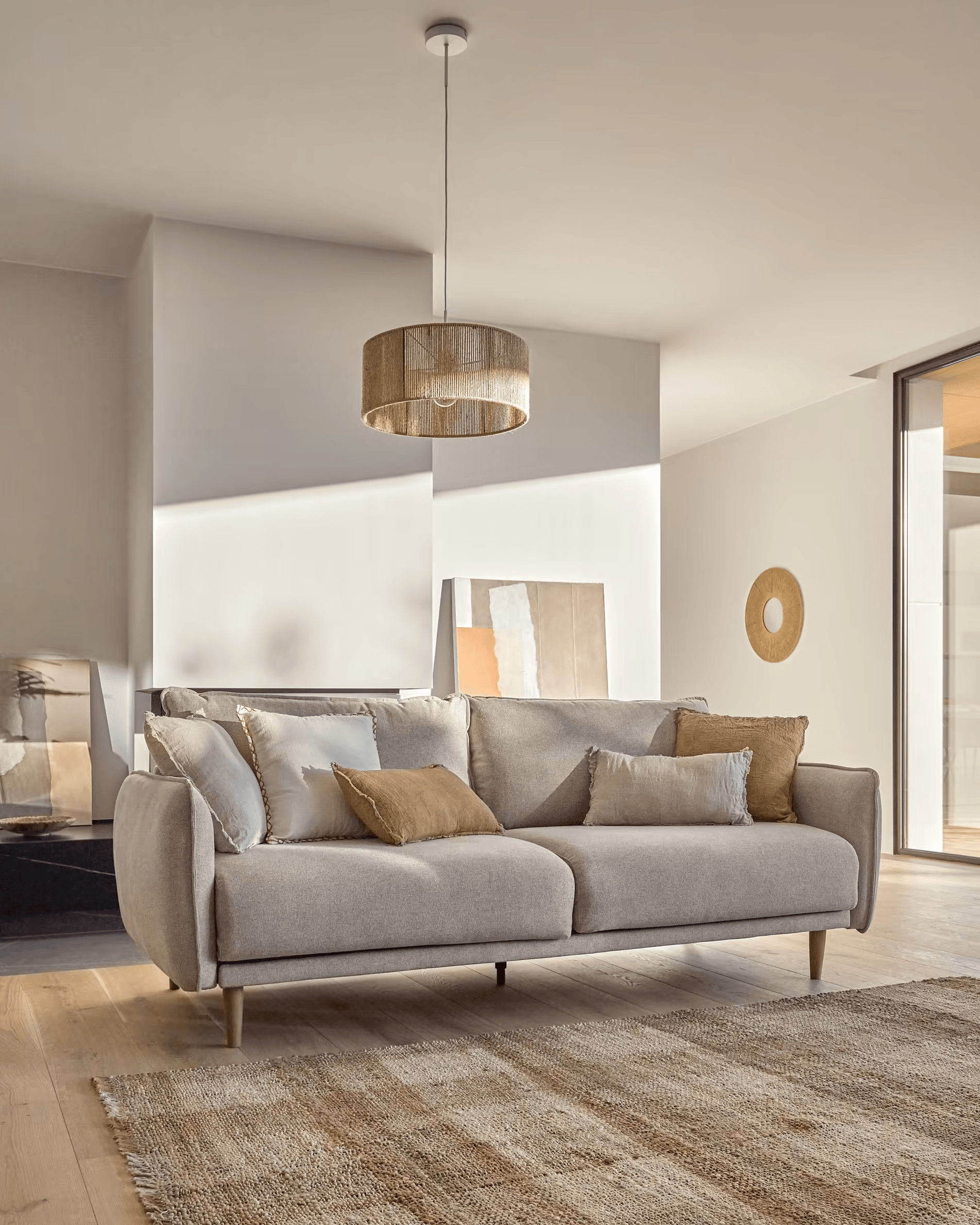 Sofa 3-osobowa CARLOTA beżowy La Forma Eye on Design