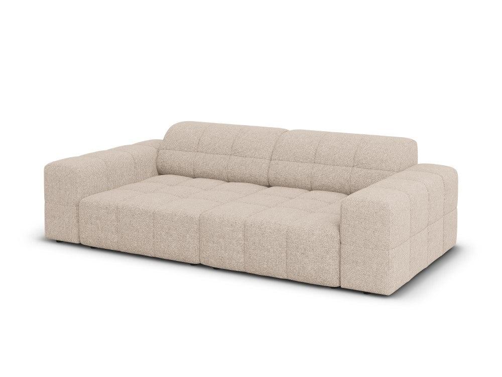 Sofa 3-osobowa CHICAGO beżowy szenil Cosmopolitan Design Eye on Design