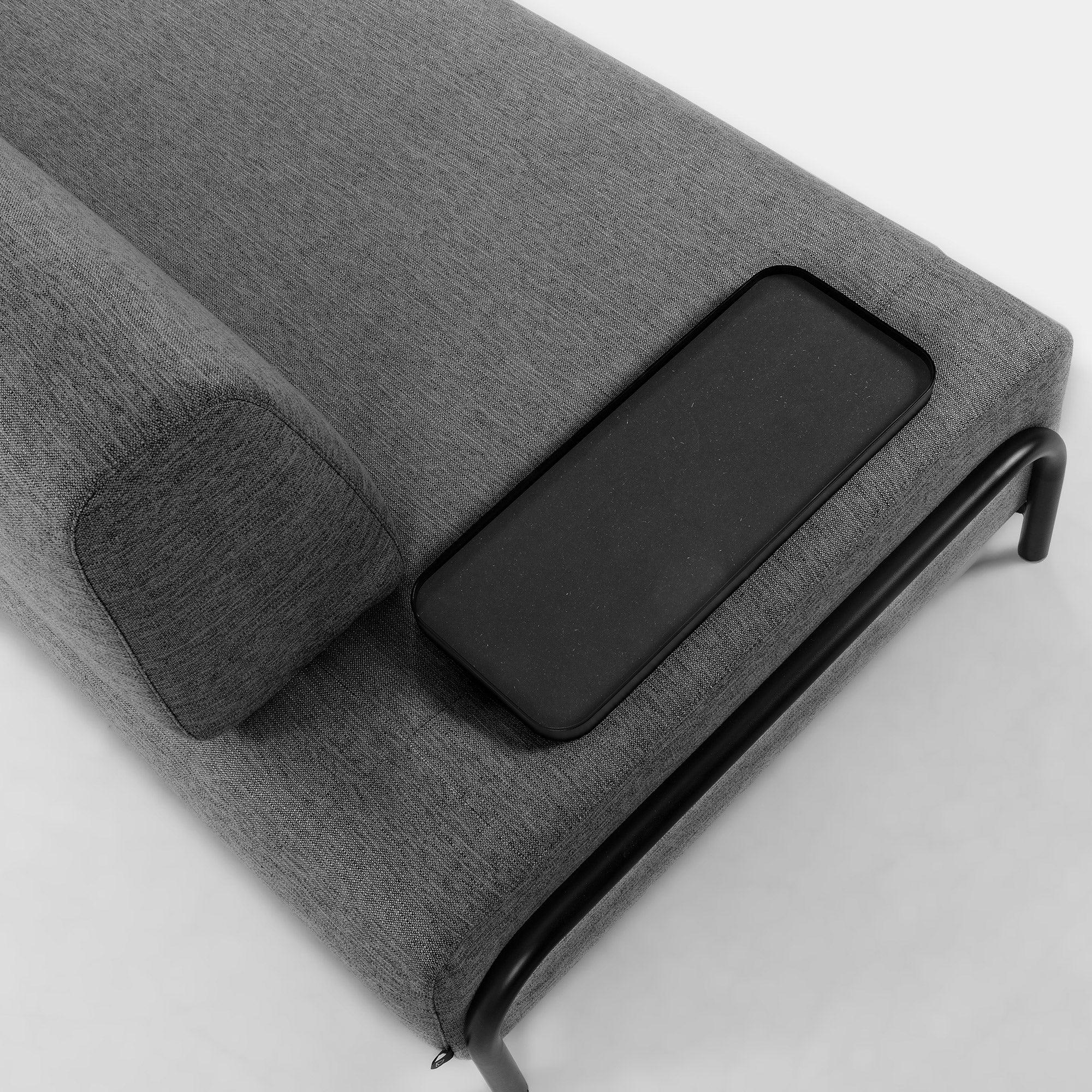 Sofa 3-osobowa COMPO ciemnoszary La Forma Eye on Design