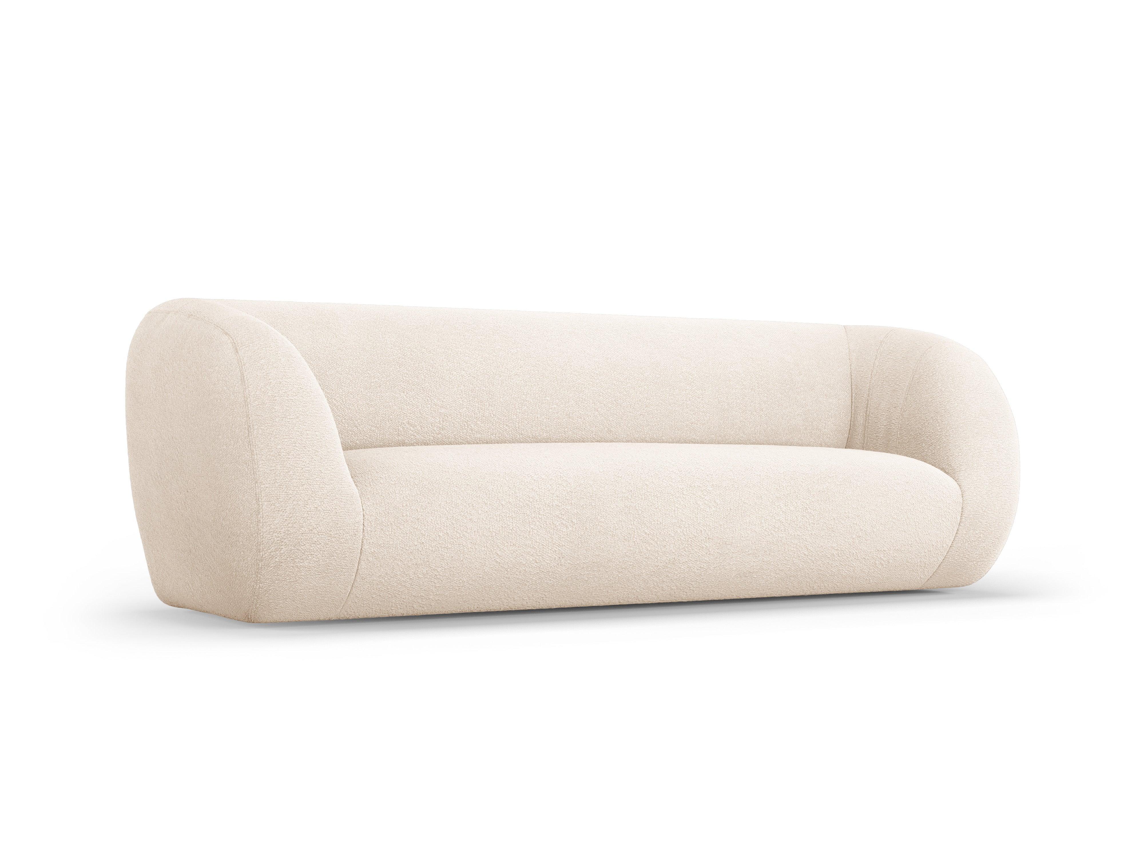 Sofa 3-osobowa ESSEN beżowy boucle Cosmopolitan Design Eye on Design