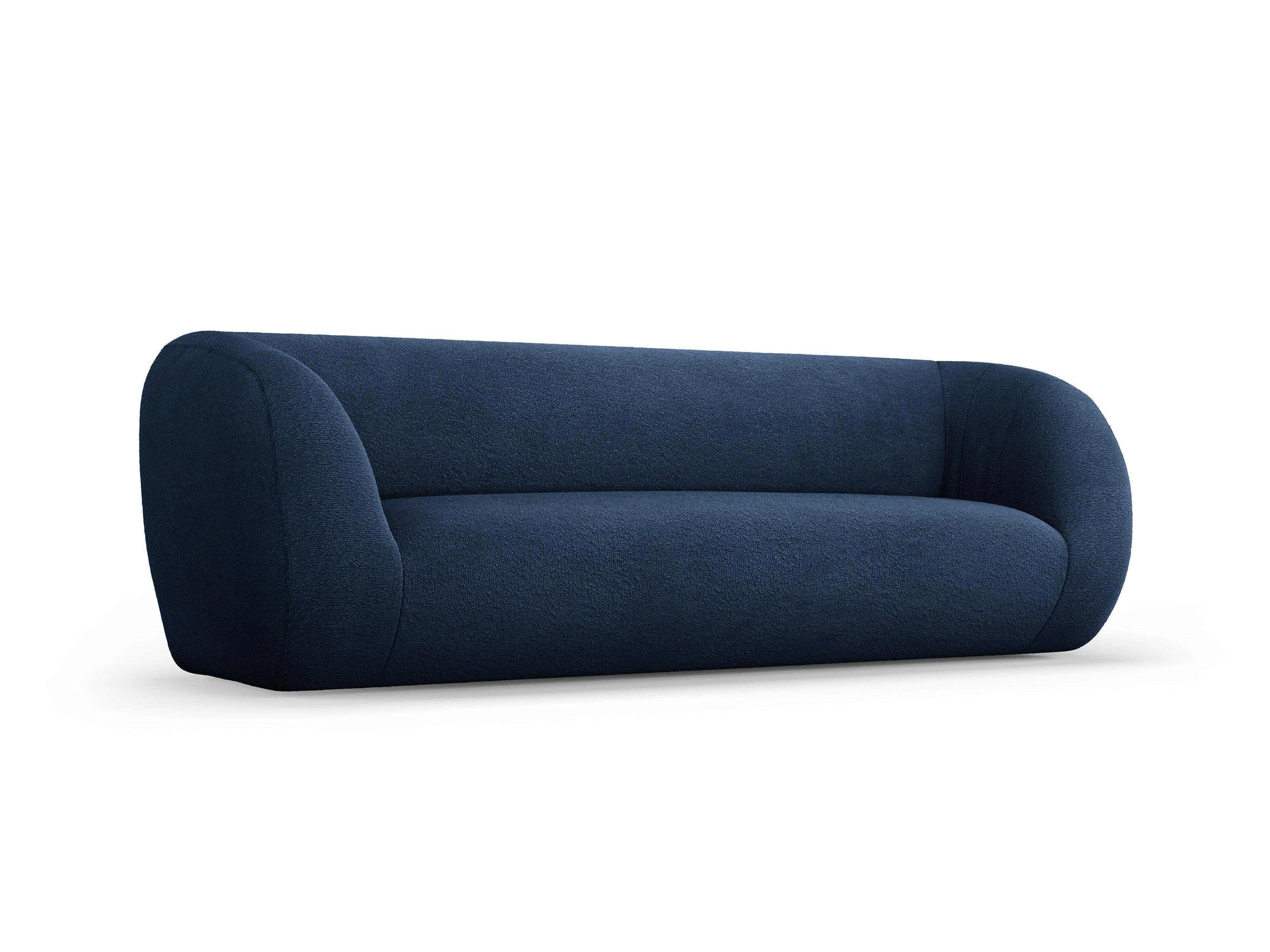 Sofa 3-osobowa ESSEN granatowy boucle Cosmopolitan Design Eye on Design