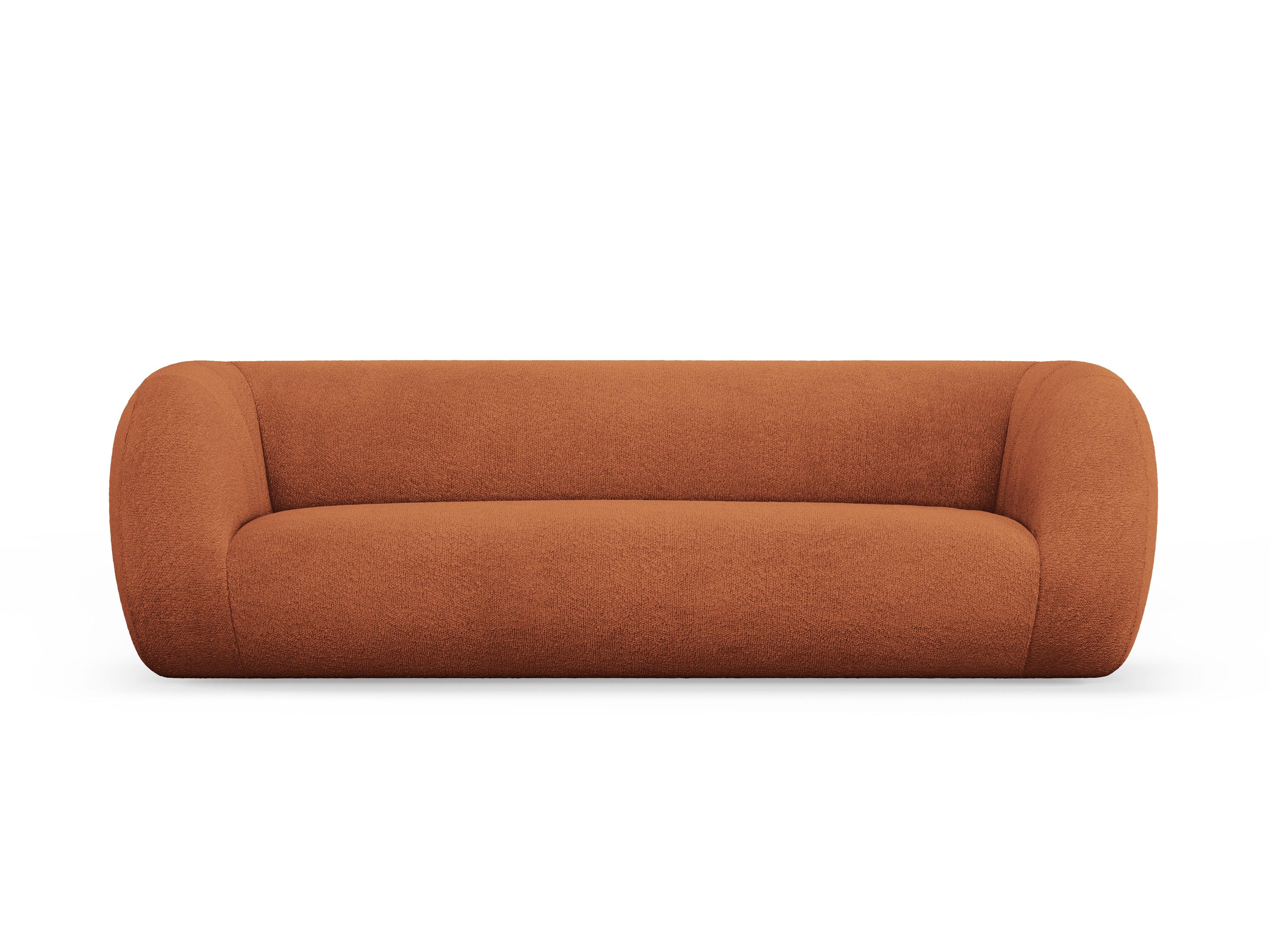 Sofa 3-osobowa ESSEN terracotta boucle Cosmopolitan Design Eye on Design