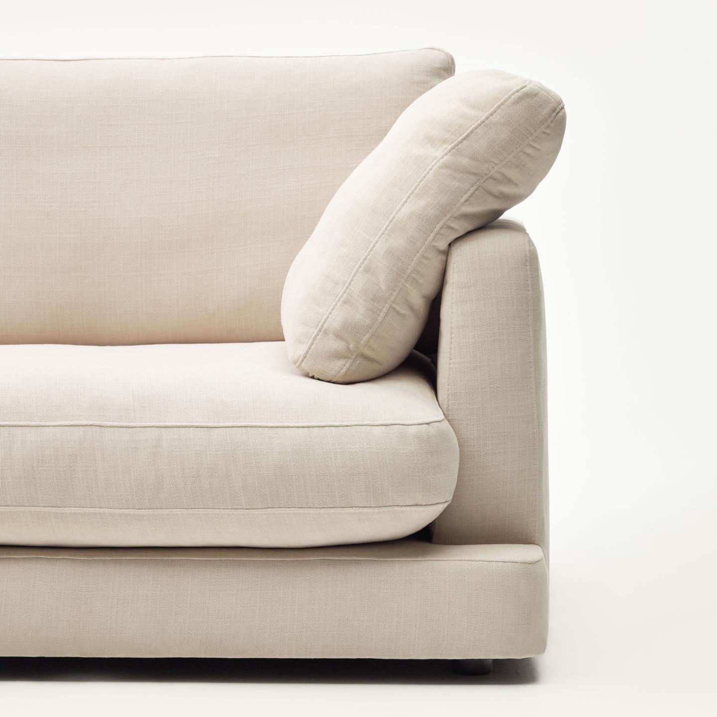 Sofa 3-osobowa GALA jasnobeżowy La Forma Eye on Design