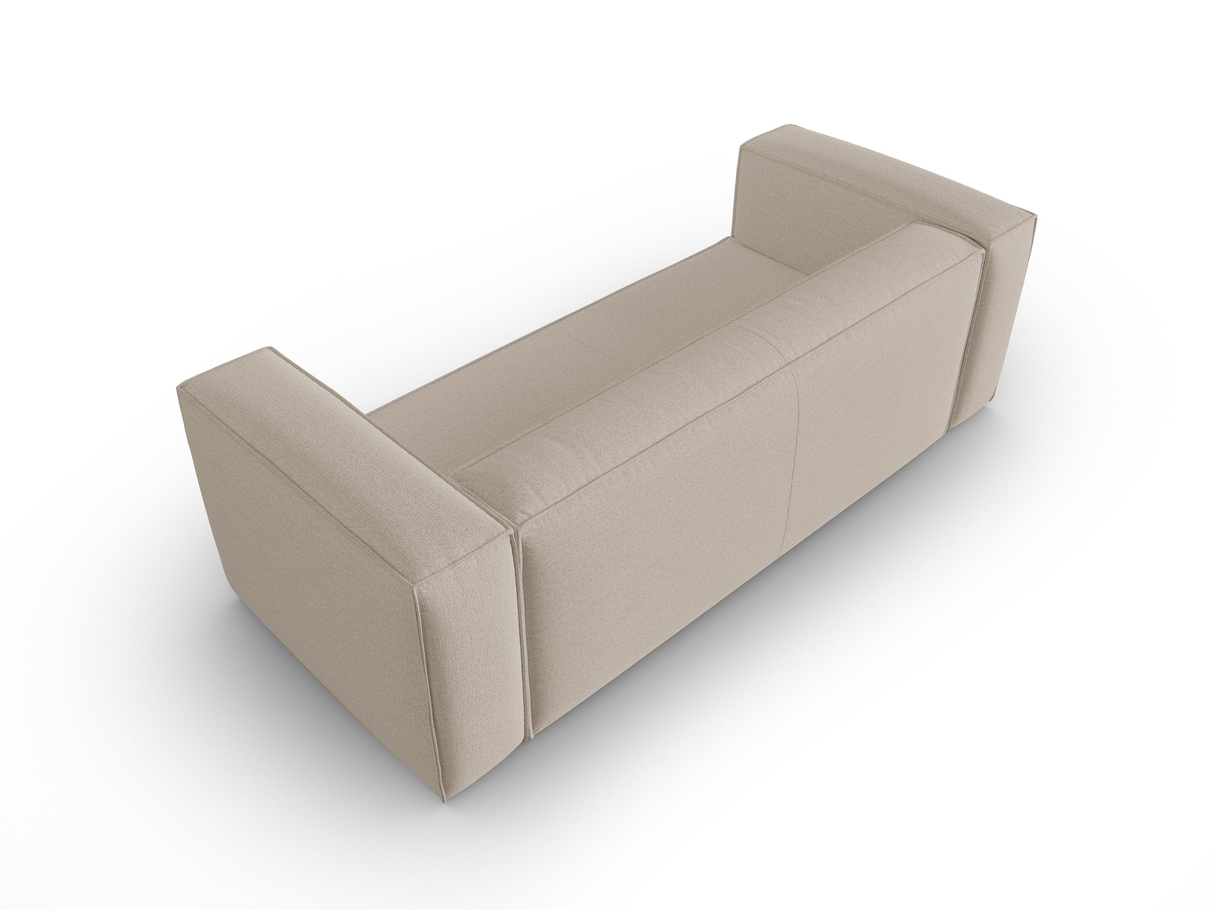 Sofa 3-osobowa MACKAY beżowy boucle Cosmopolitan Design Eye on Design