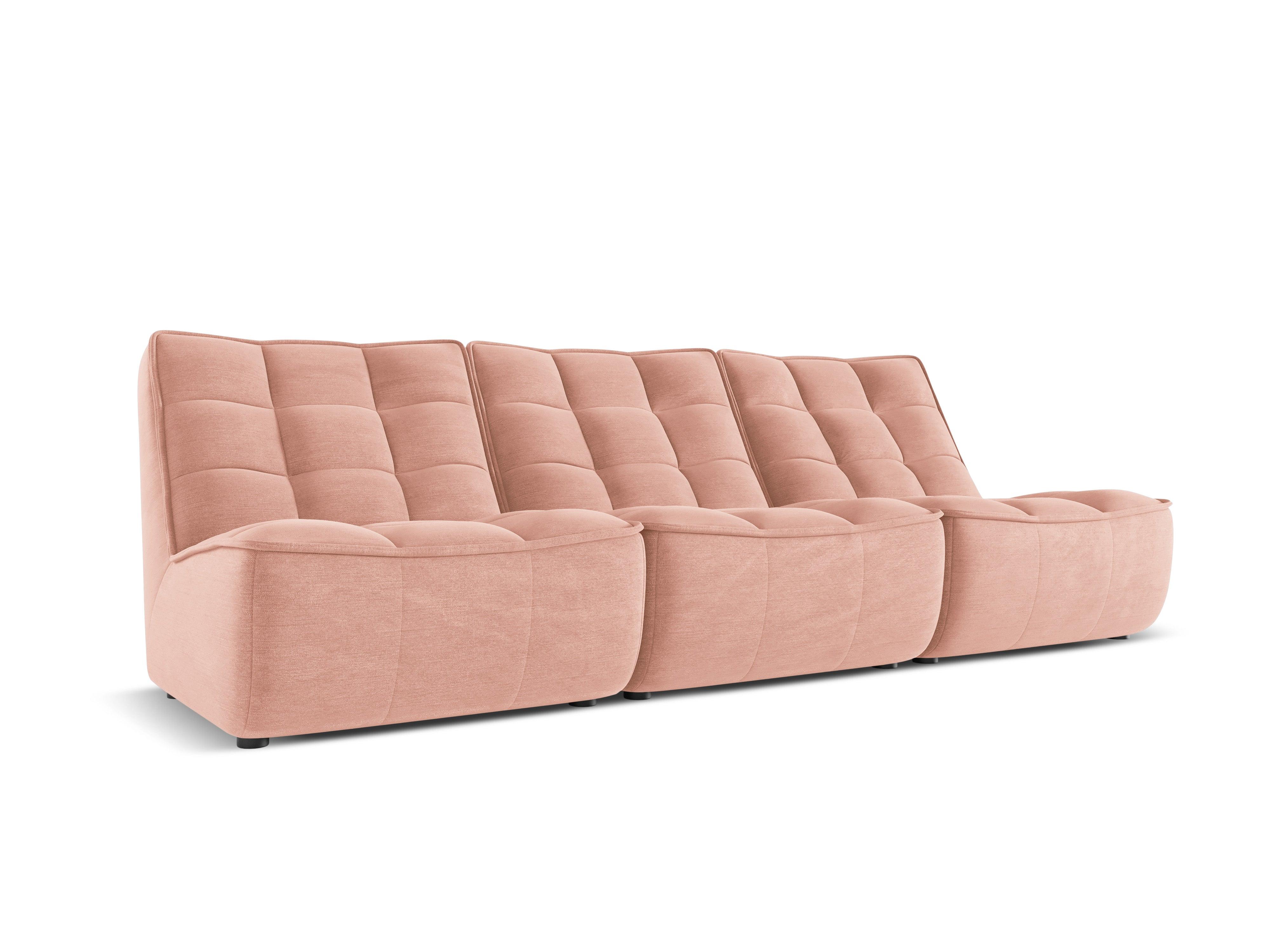 Sofa 3-osobowa MONI łososiowy Maison Heritage Eye on Design