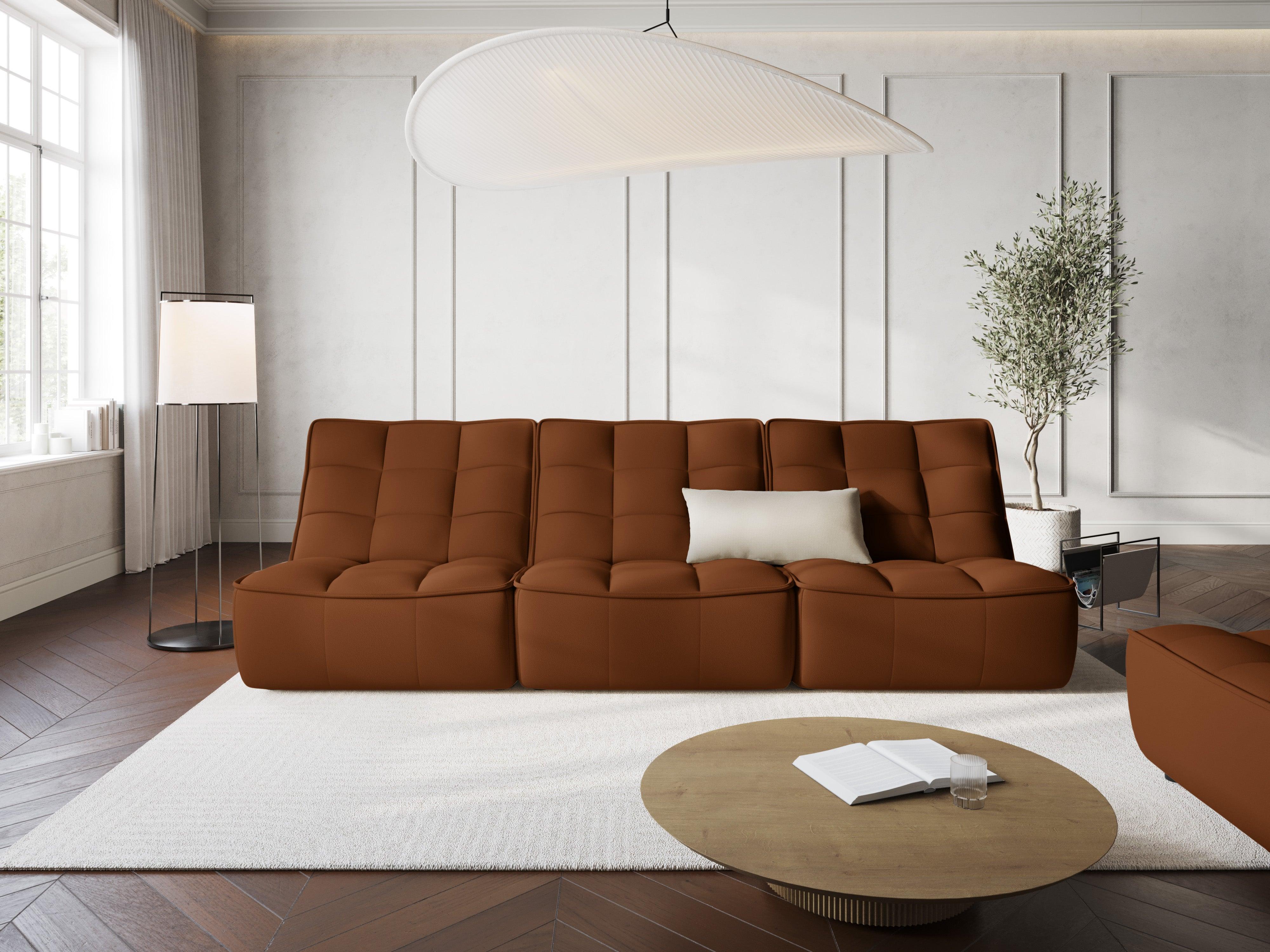 Sofa 3-osobowa MONI zielony Maison Heritage Eye on Design