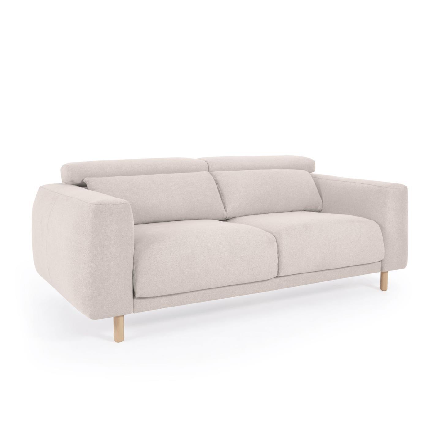 Sofa 3-osobowa SINGA piaskowy La Forma Eye on Design