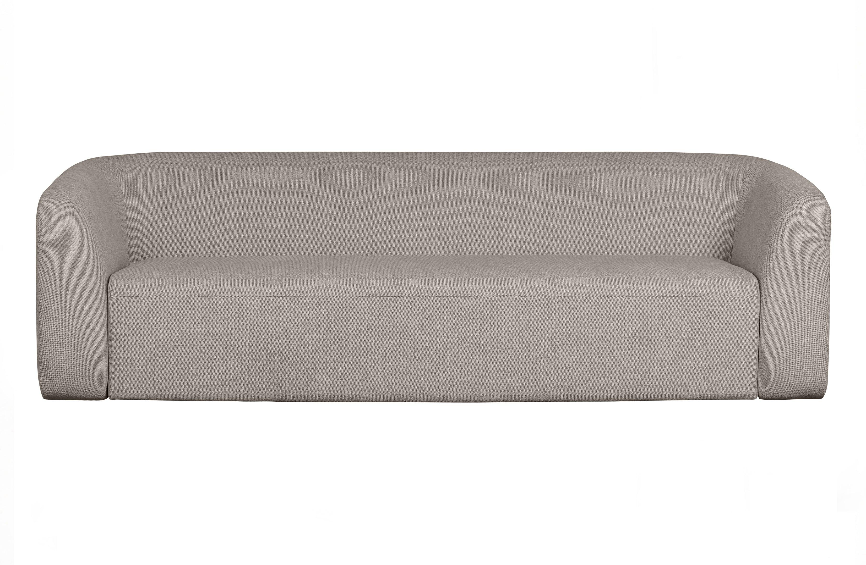 Sofa 3-osobowa SLOPING melanż jasnoszary Be Pure Eye on Design