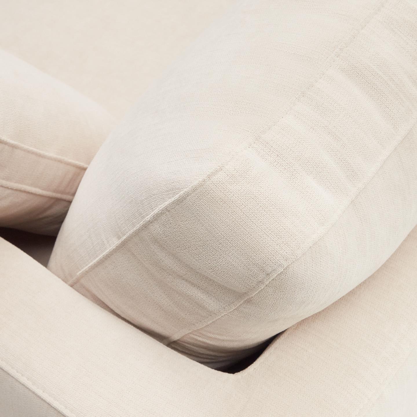 Sofa 3-osobowa z głębokim siedzeniem GALA jasnobeżowy La Forma Eye on Design