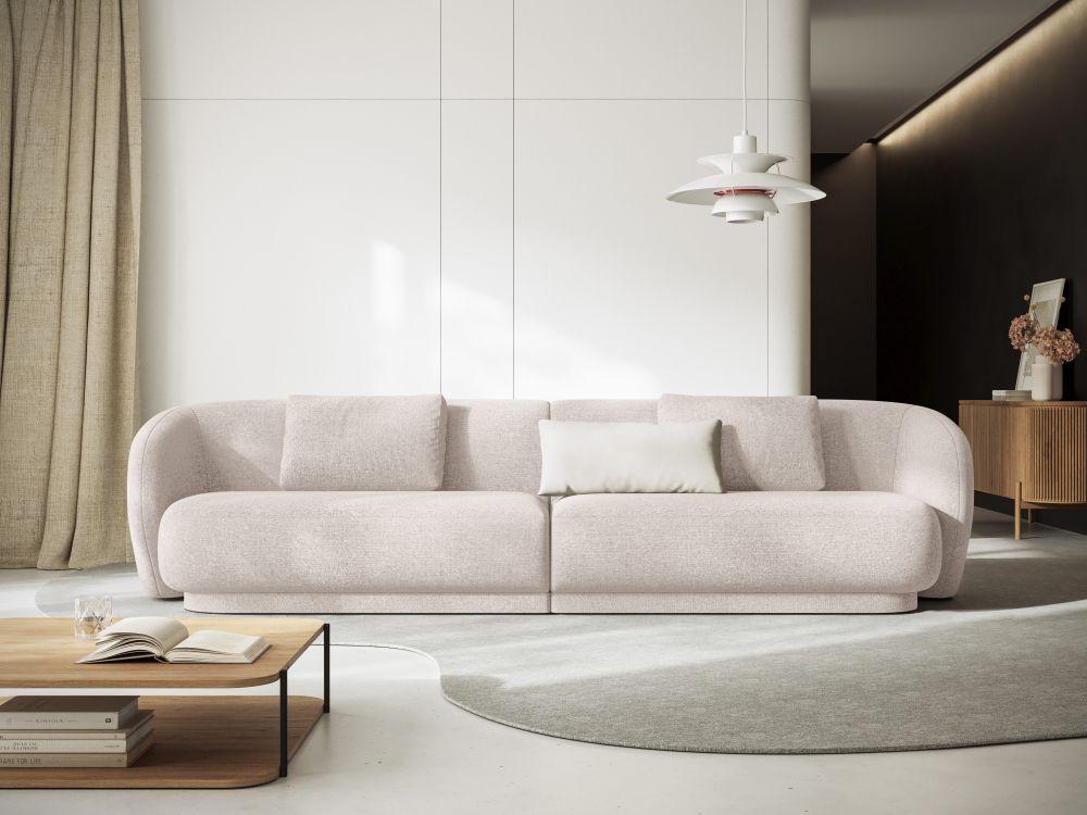 Sofa 4-osobowa CAMDEN beżowy szenil Cosmopolitan Design Eye on Design