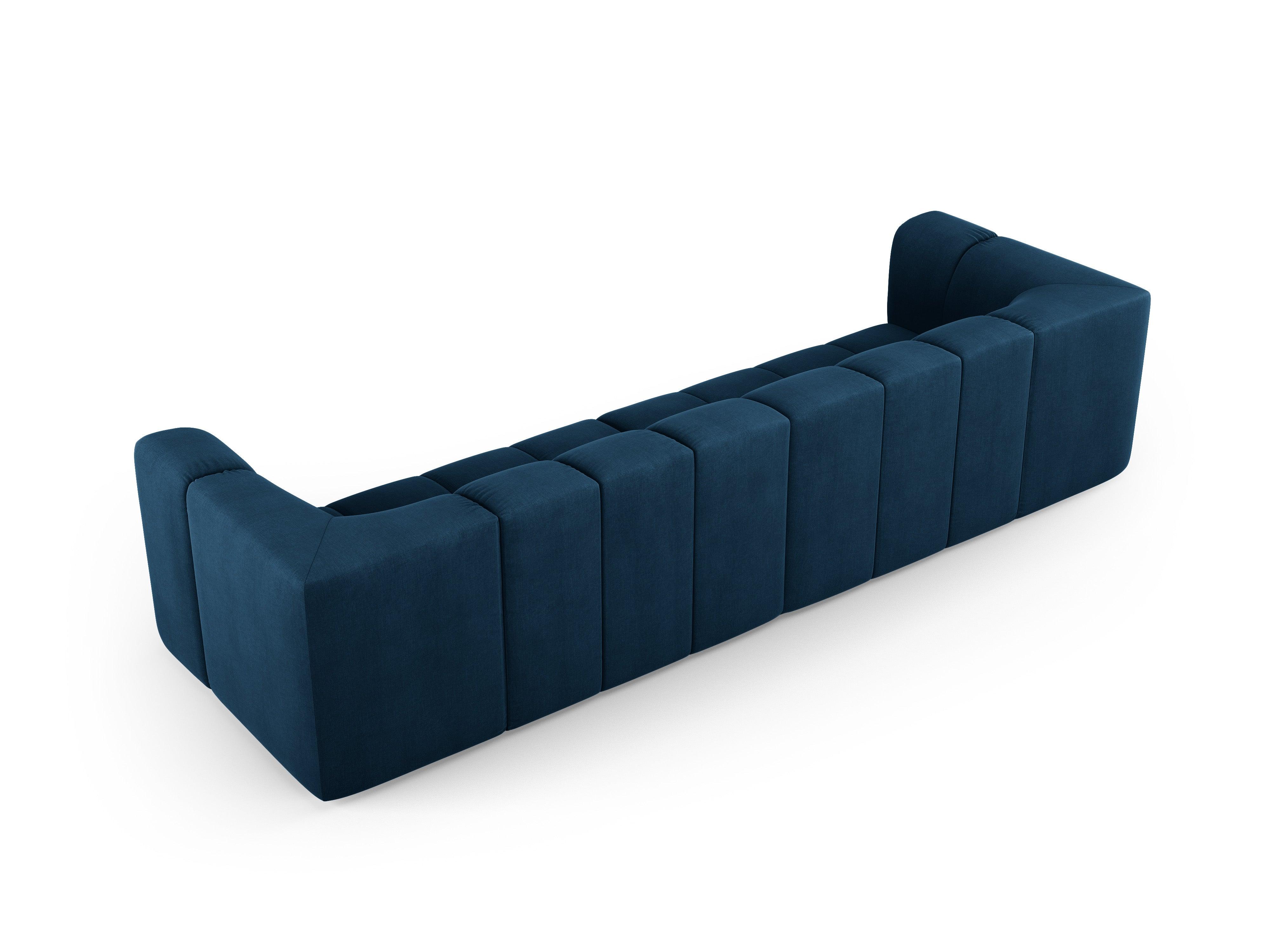 Sofa 4-osobowa FRANCESCA granat królewski szenil Milo Casa Eye on Design