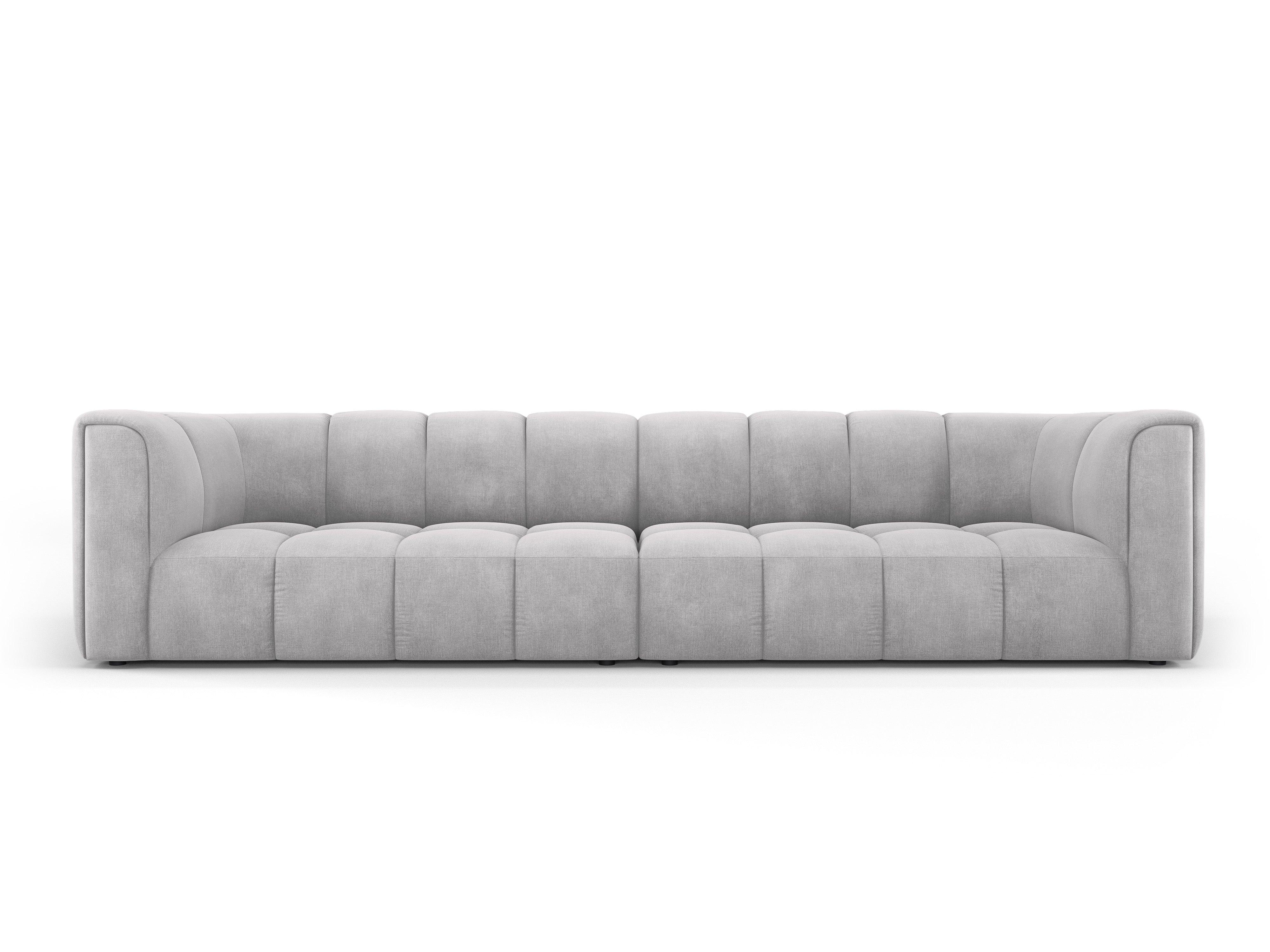 Sofa 4-osobowa FRANCESCA jasnoszary szenil Milo Casa Eye on Design