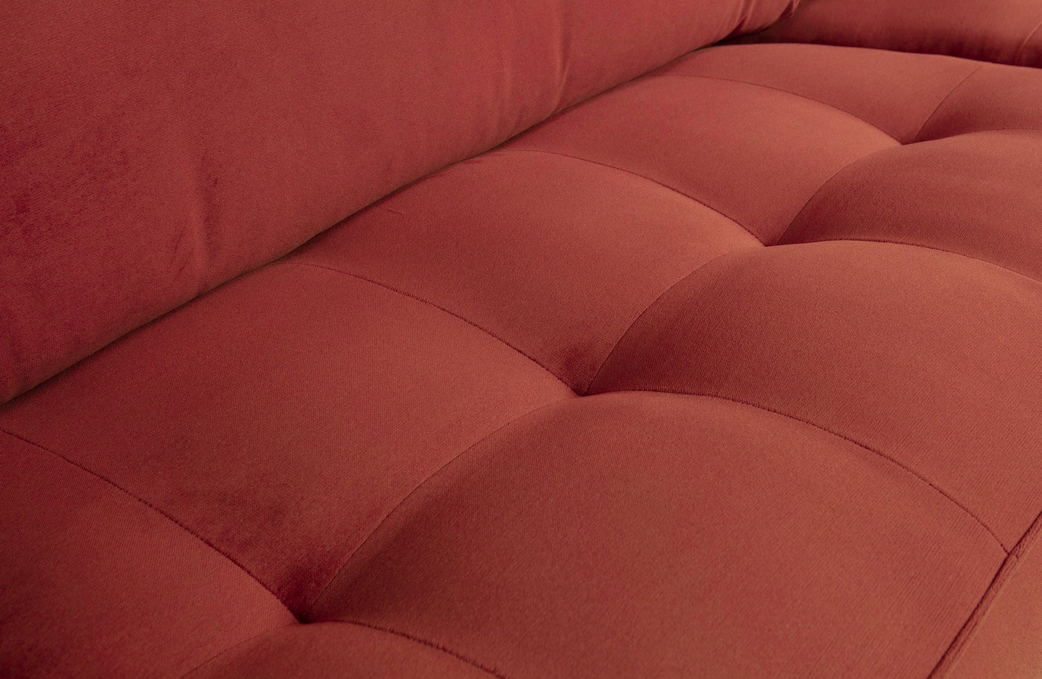 Sofa aksamitna 2,5-osobowa RODEO CLASSIC kasztanowy Be Pure Eye on Design