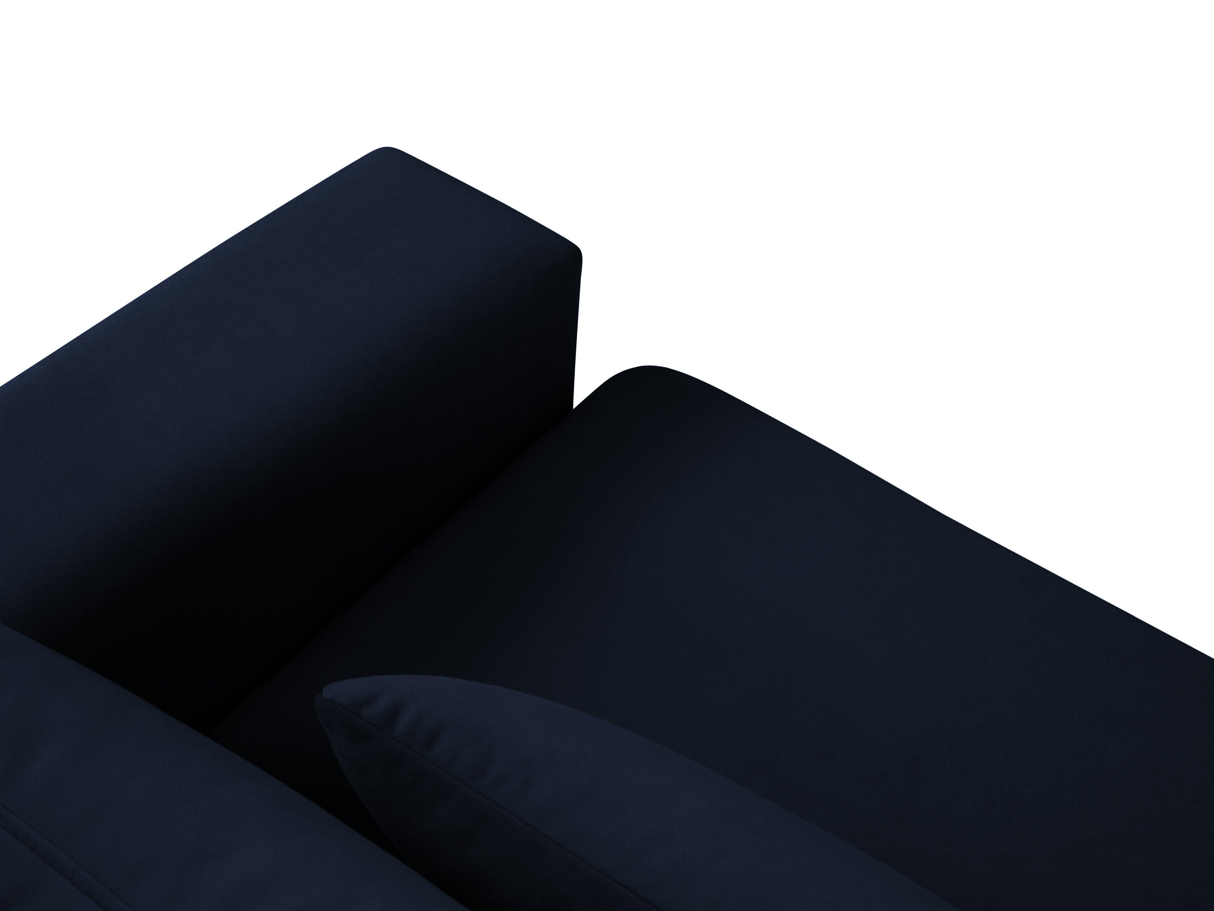 Sofa aksamitna 3-osobowa HEBE granat królewski Mazzini Sofas Eye on Design