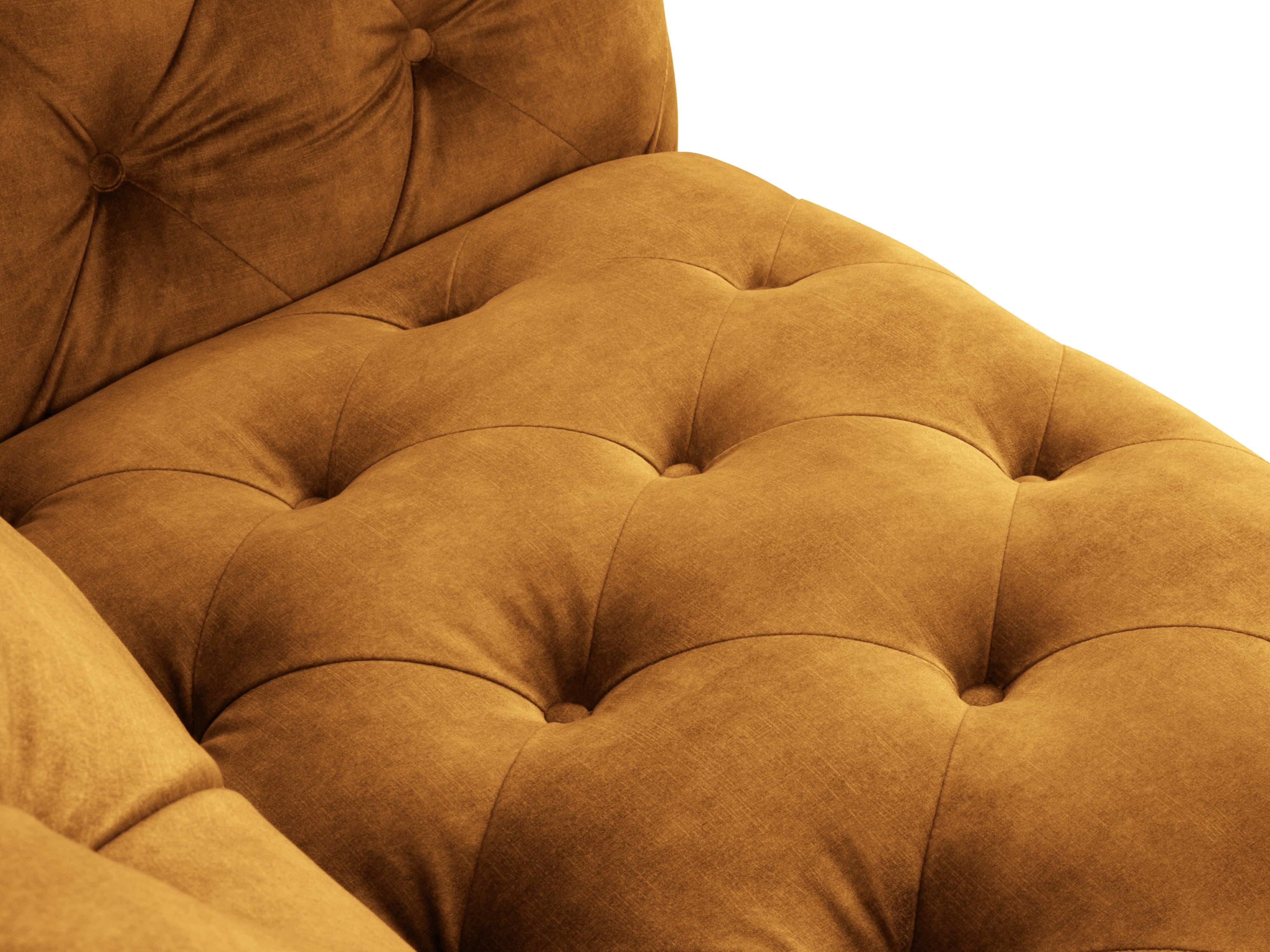 Sofa aksamitna 4-osobowa LOGE miedziany Windsor & Co Eye on Design