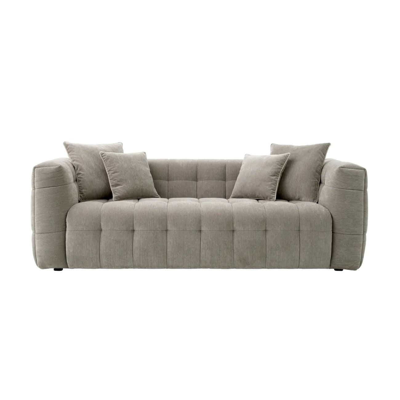 Sofa BREVA szary Eichholtz Eye on Design