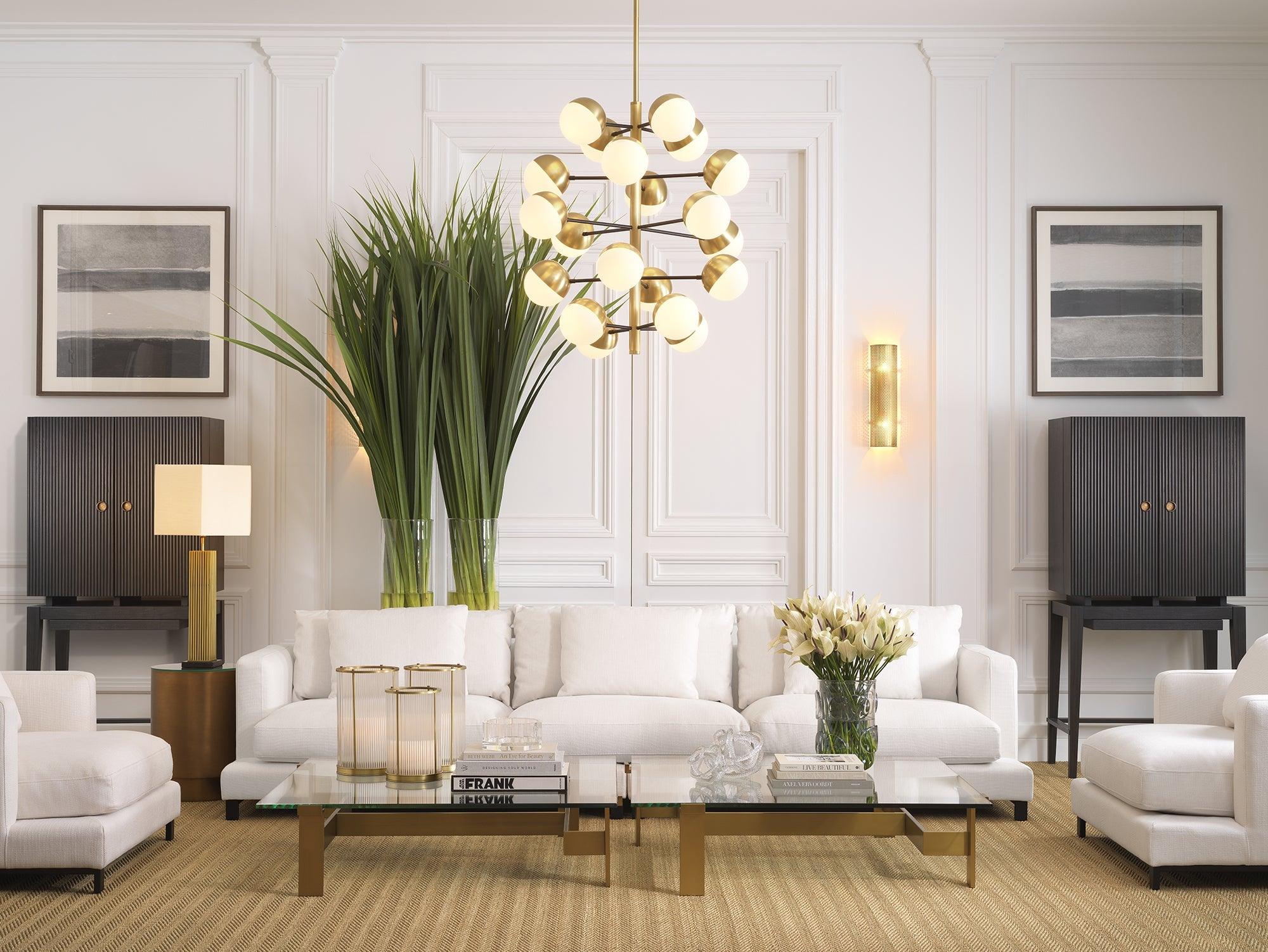 Sofa BURBURY biały Eichholtz Eye on Design