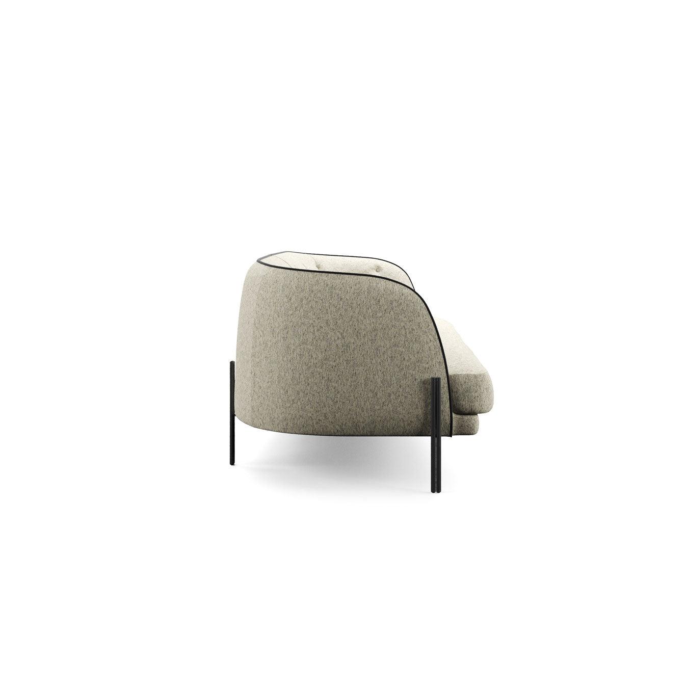 Sofa CAILLOU CAPITONE jasnobeżowy Liu Jo Living Eye on Design