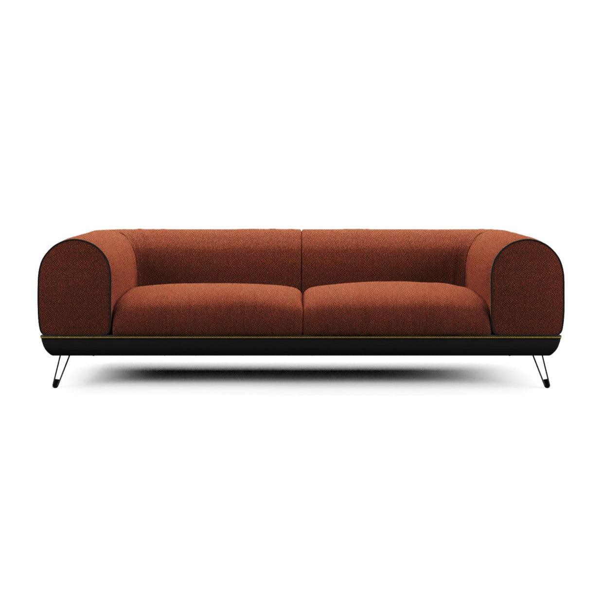 Sofa LINEAR SHORE bordowy Liu Jo Living Eye on Design