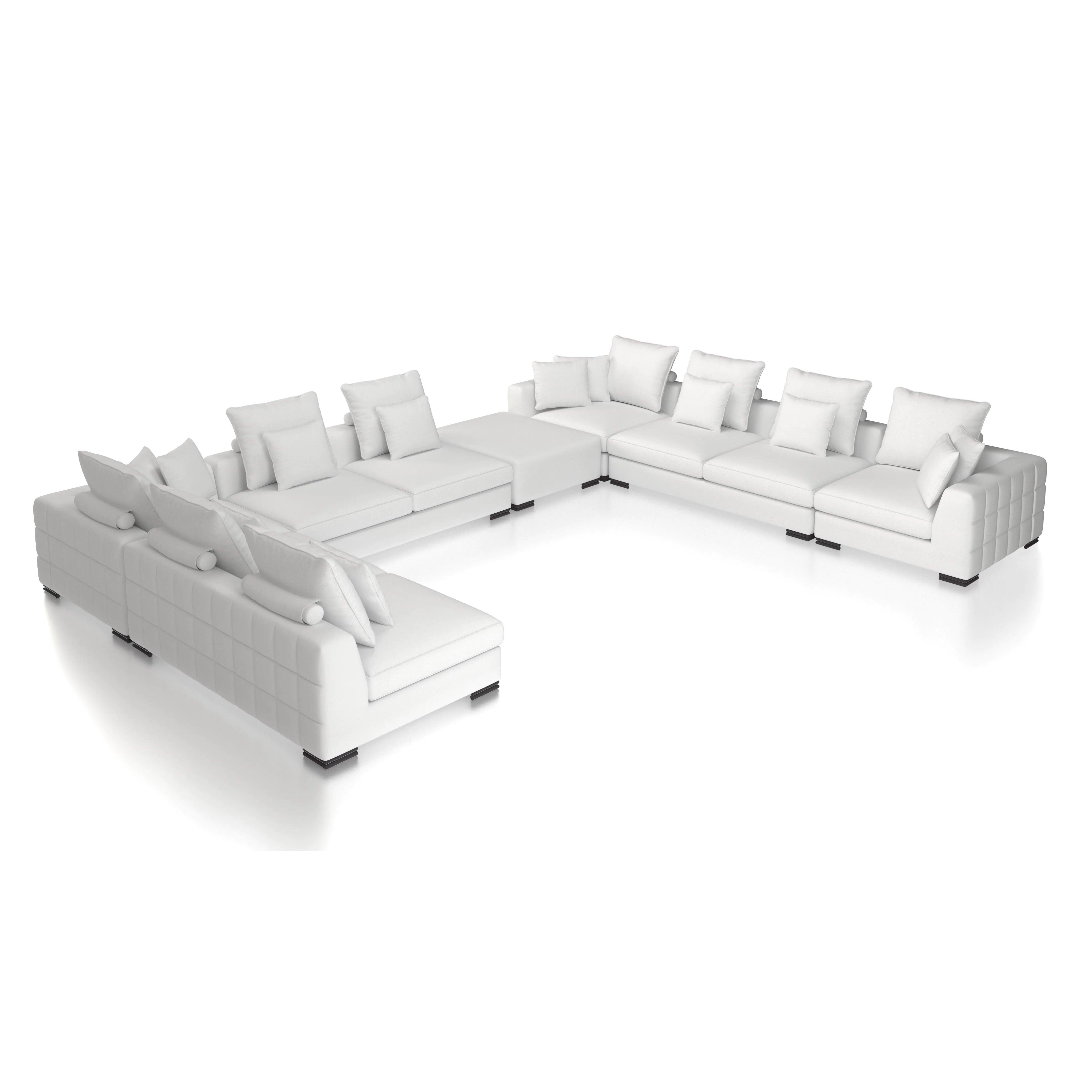 Sofa modułowa CLIFFORD - element narożny jasnobeżowy Eichholtz Eye on Design