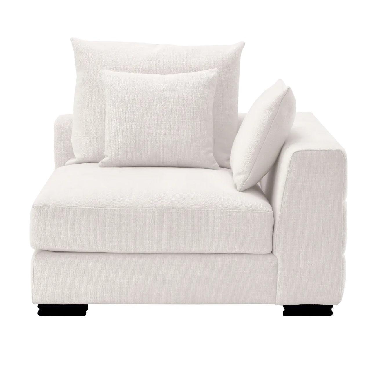 Sofa modułowa CLIFFORD - element narożny jasnobeżowy Eichholtz Eye on Design