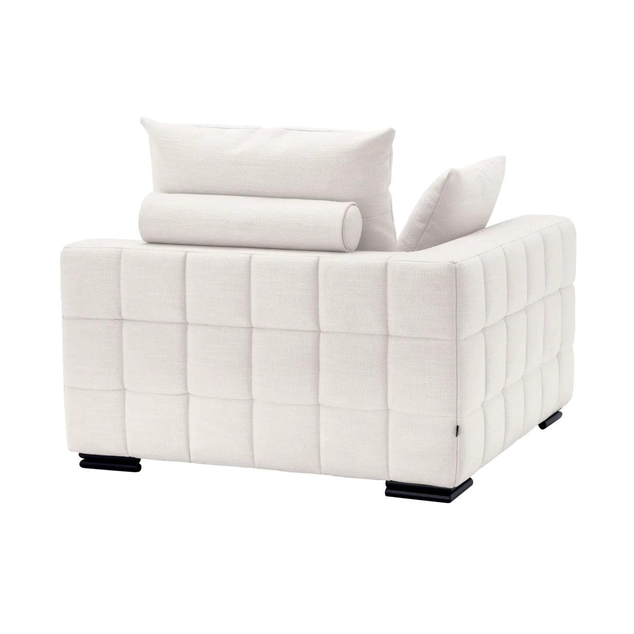 Sofa modułowa CLIFFORD - element narożny jasnobeżowy Eichholtz Eye on Design