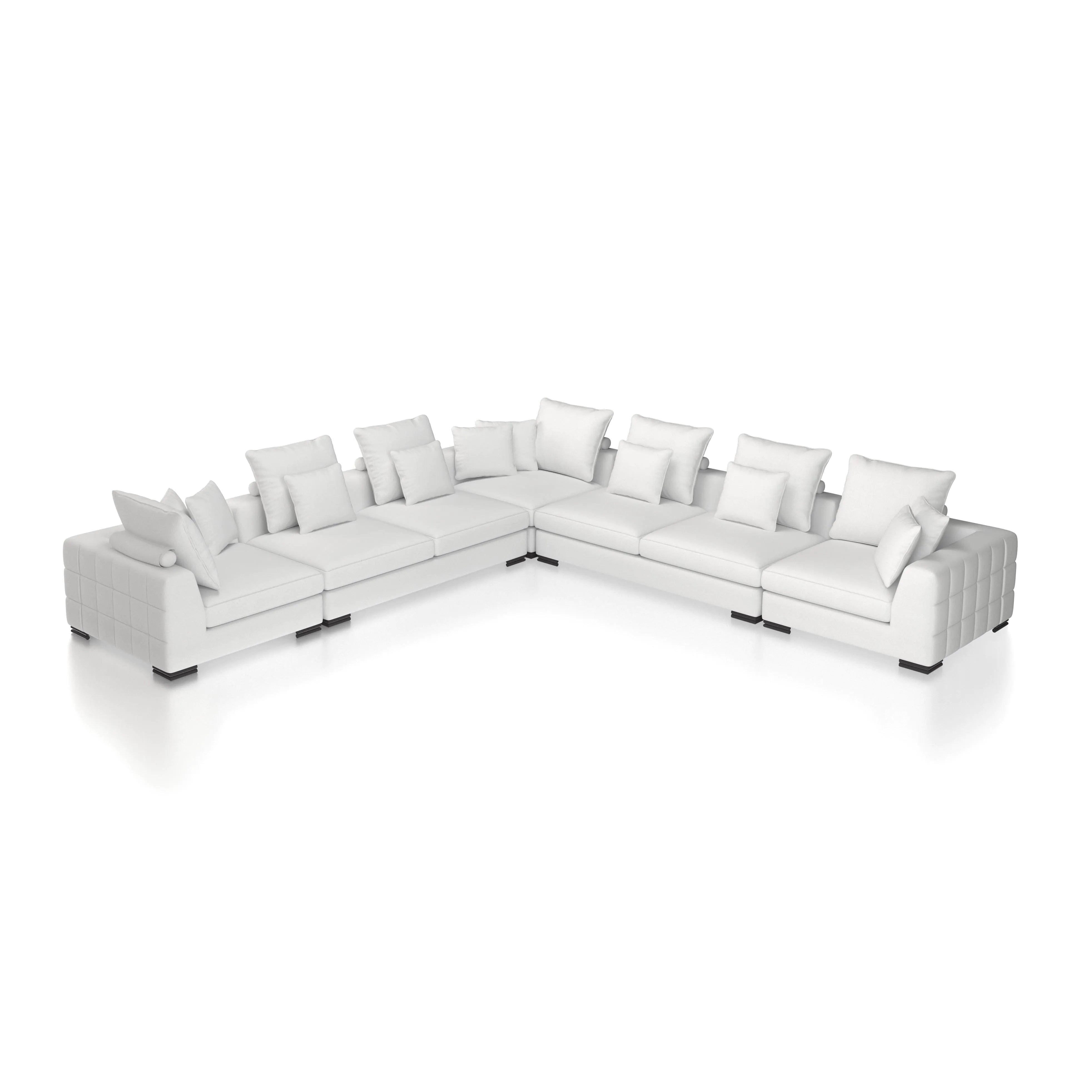 Sofa modułowa CLIFFORD - element środkowy 2-osobowy jasnobeżowy Eichholtz Eye on Design