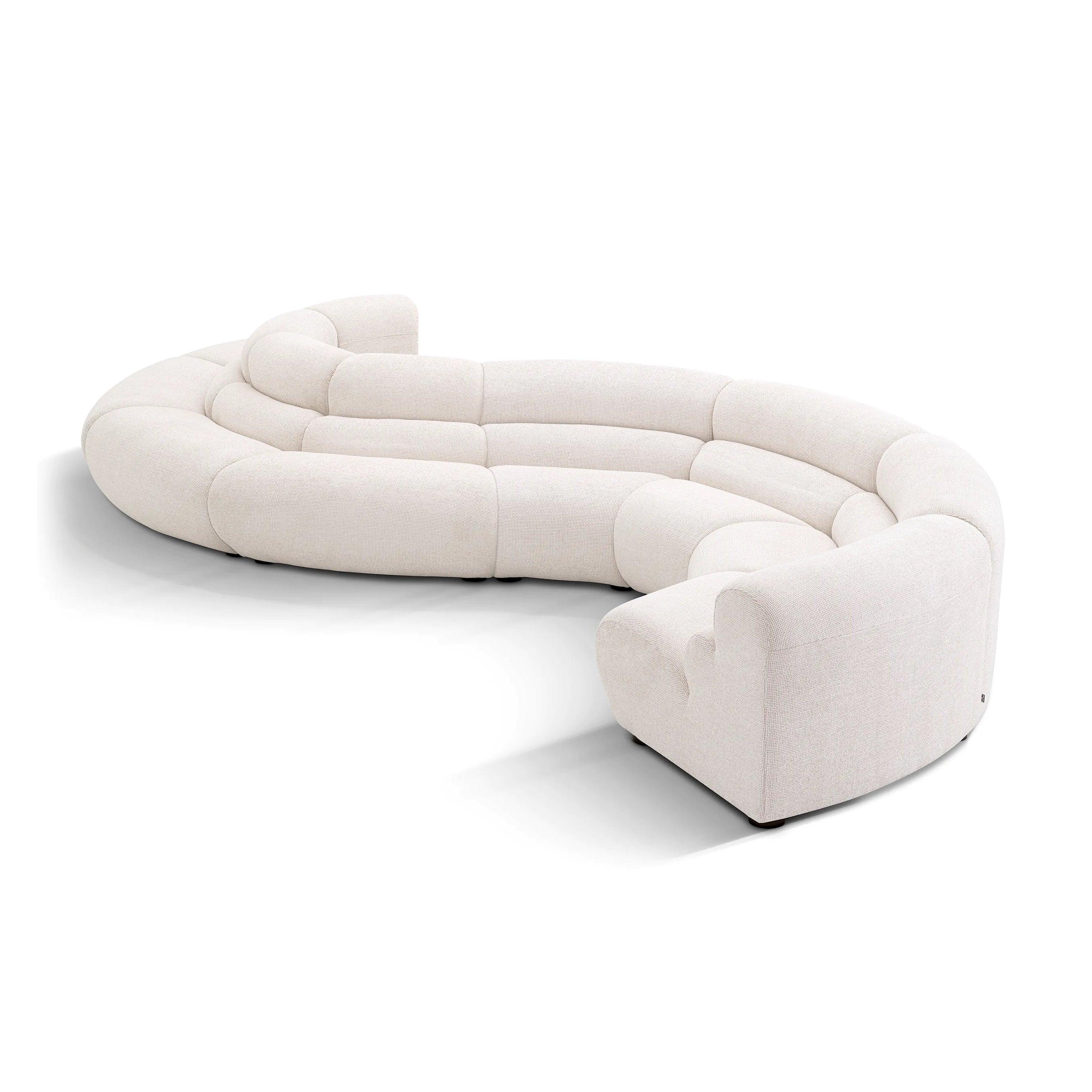 Sofa modułowa LINDAU - narożnik wewnętrzny biały Eichholtz Eye on Design