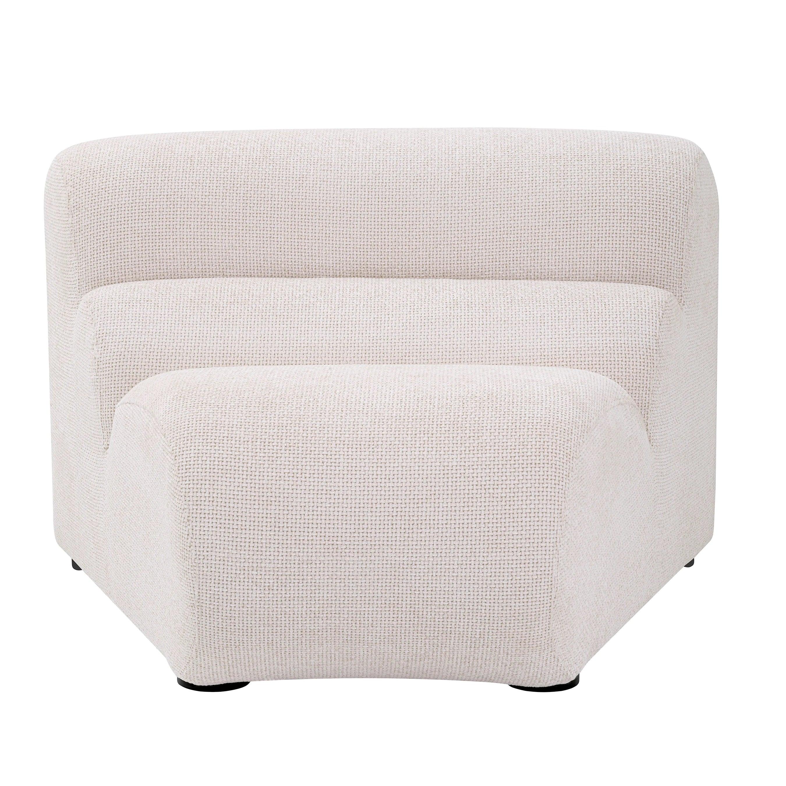 Sofa modułowa LINDAU - narożnik wewnętrzny biały Eichholtz Eye on Design