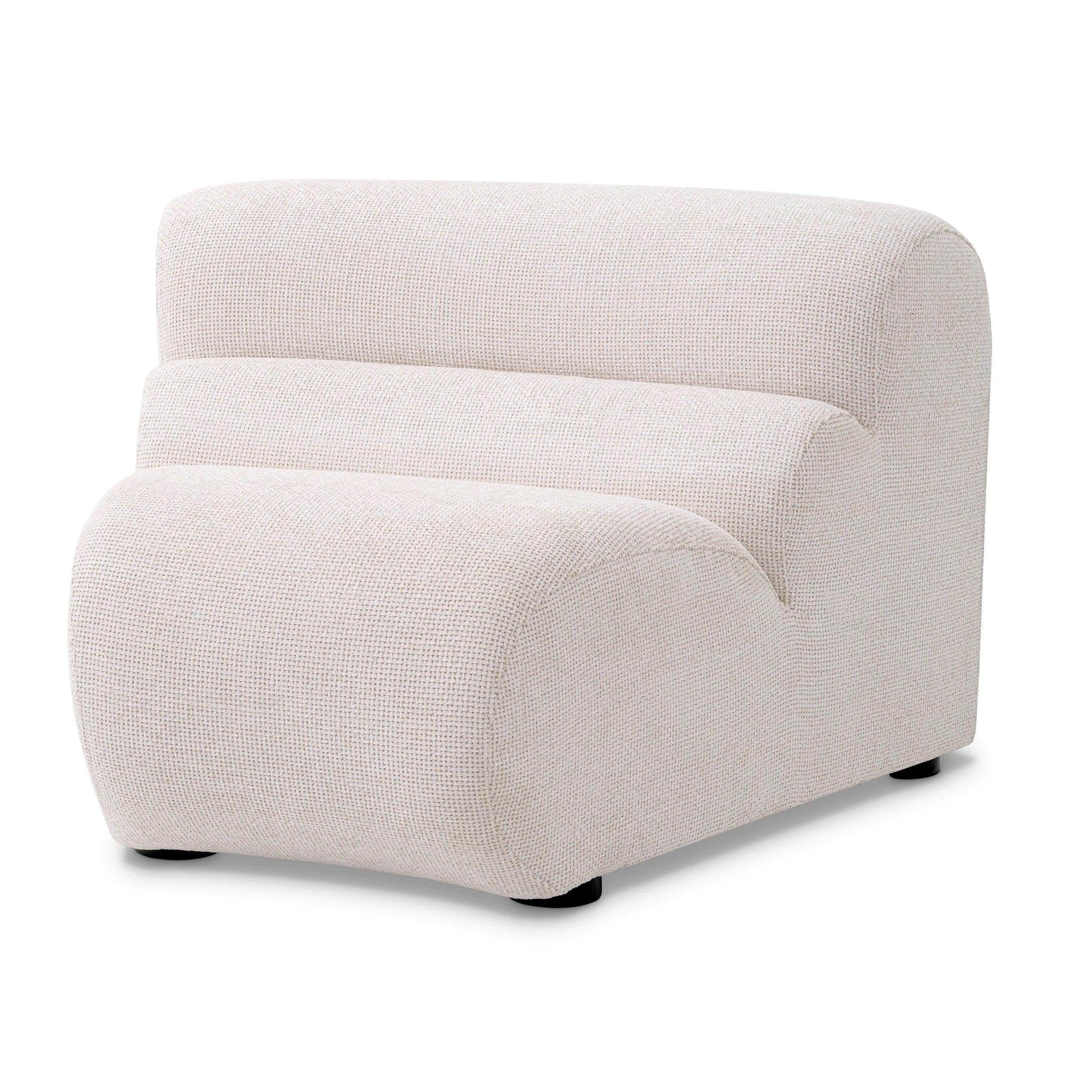 Sofa modułowa LINDAU - narożnik wewnętrzny biały Eichholtz Eye on Design