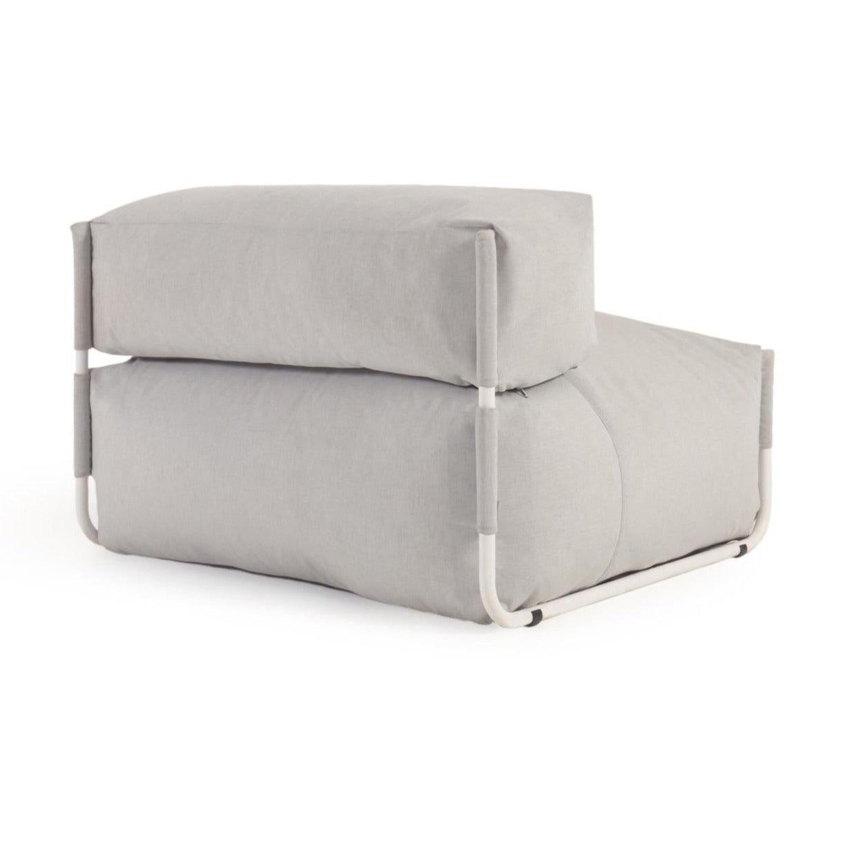 Sofa modułowa ogrodowa SQUARE - fotel jasnoszary La Forma Eye on Design