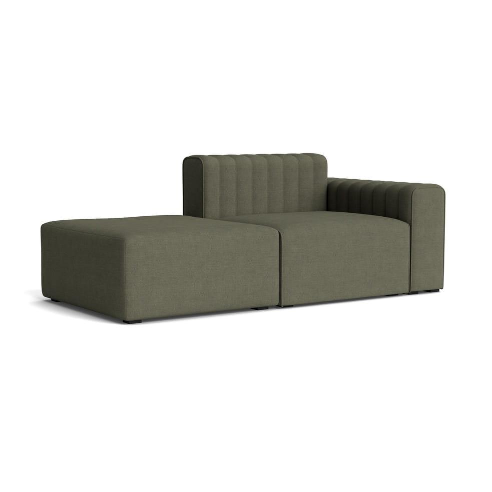 Sofa modułowa prawostronna RIFF ciemnozielony NORR11 Eye on Design