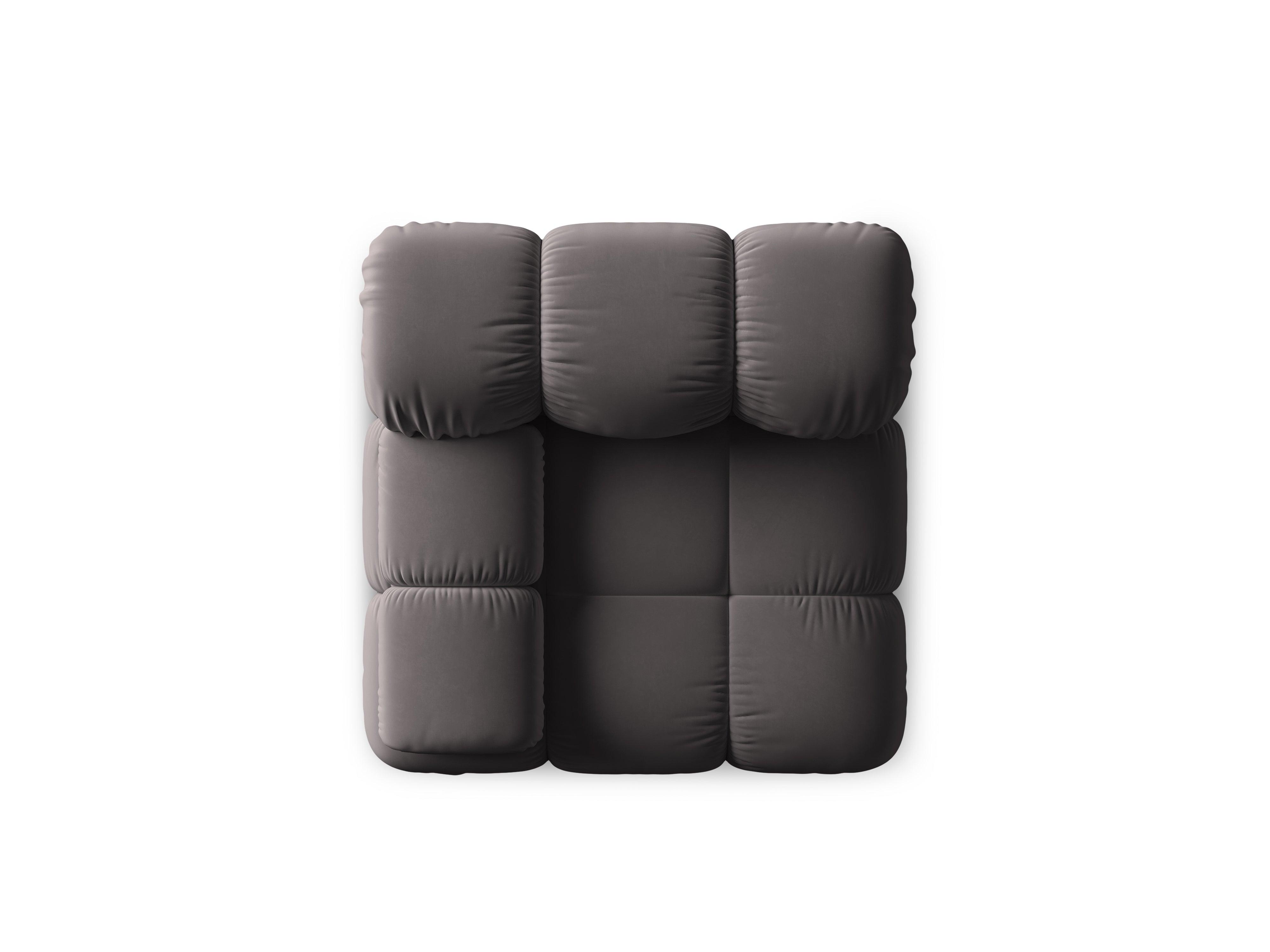 Sofa modułowa TROPEA - moduł lewostronny ciemnoszary Milo Casa Eye on Design