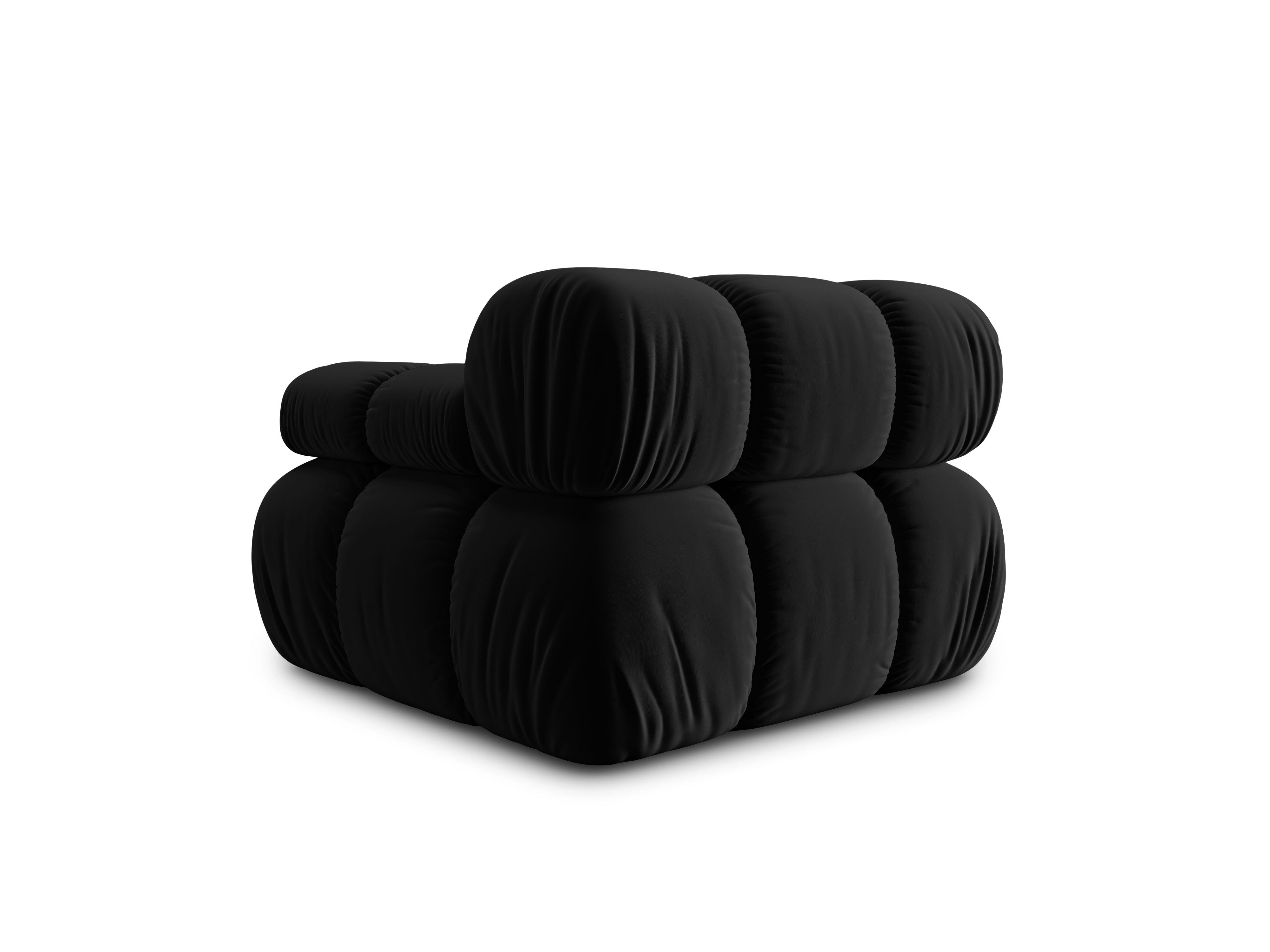 Sofa modułowa TROPEA - moduł prawostronny czarny Milo Casa Eye on Design